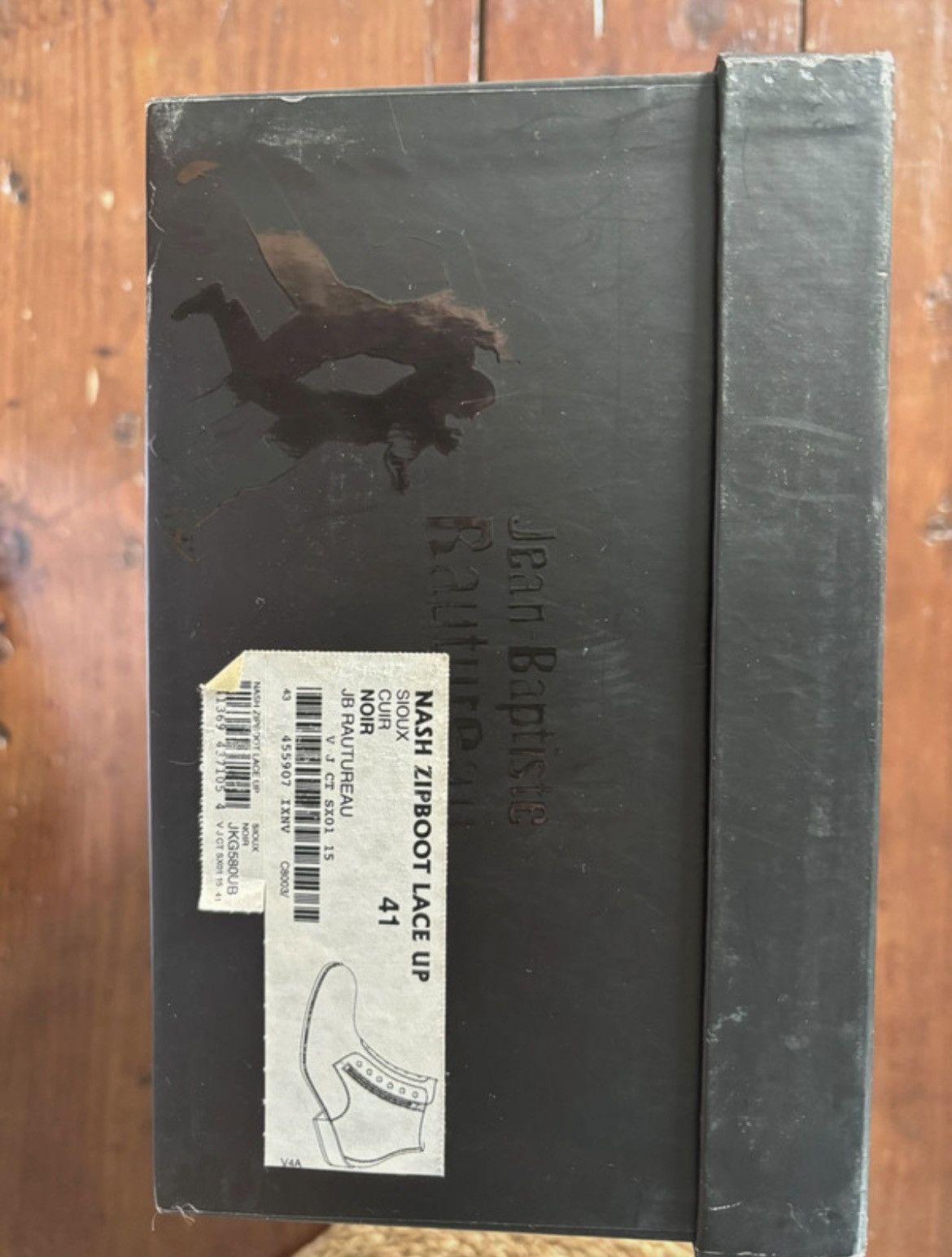Jean Baptiste Rautureau Jean Baptiste Rautureau Black Leather Zipboots Size US 8 / EU 41 - 5 Thumbnail