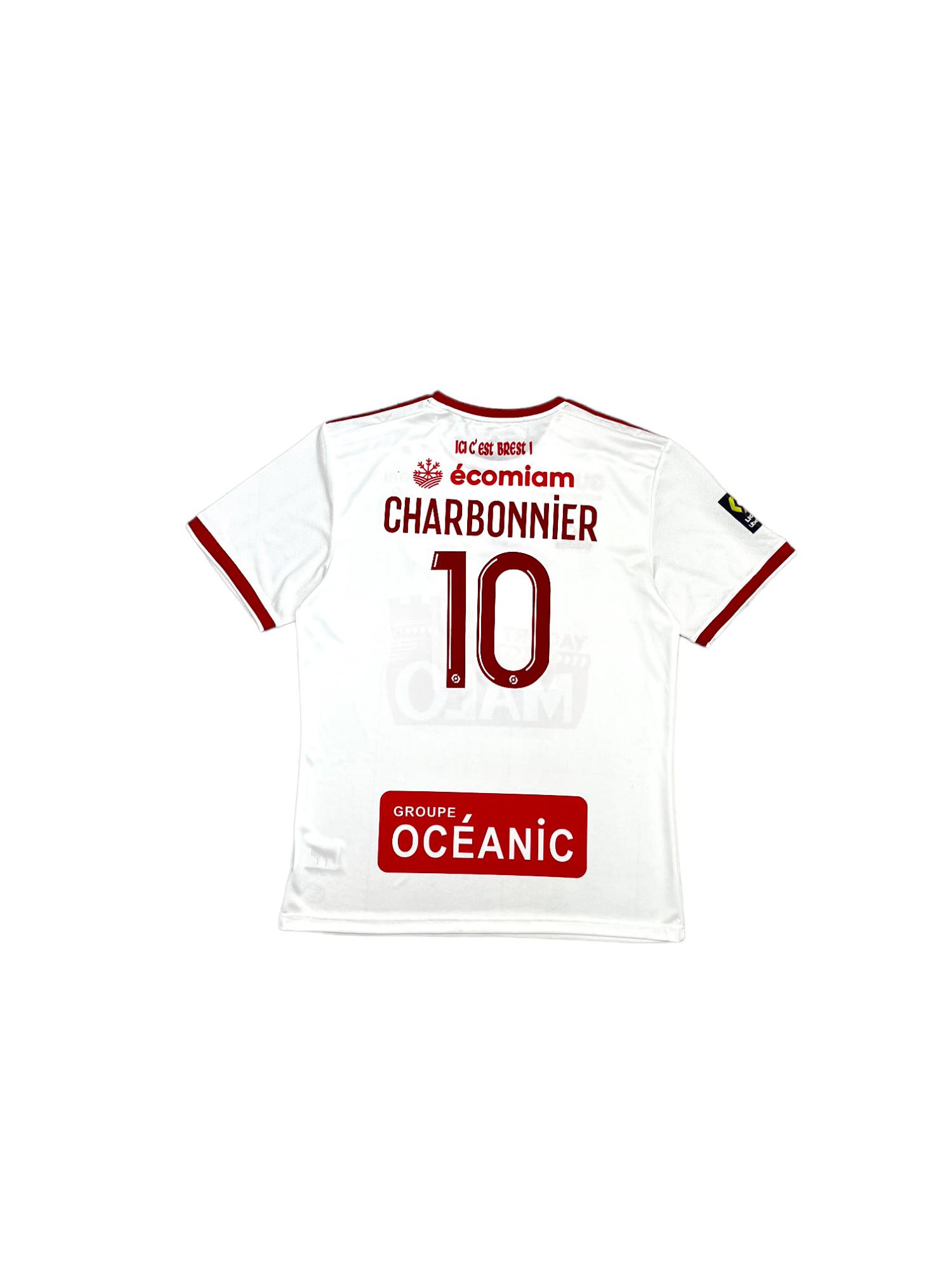 Adidas × Vintage ⚽️ STADE BRESTOIS 2021-22 CHARBONNIER SOCCER JERSEY FOOTBALL Size US XXL / EU 58 / 5 - 13 Thumbnail