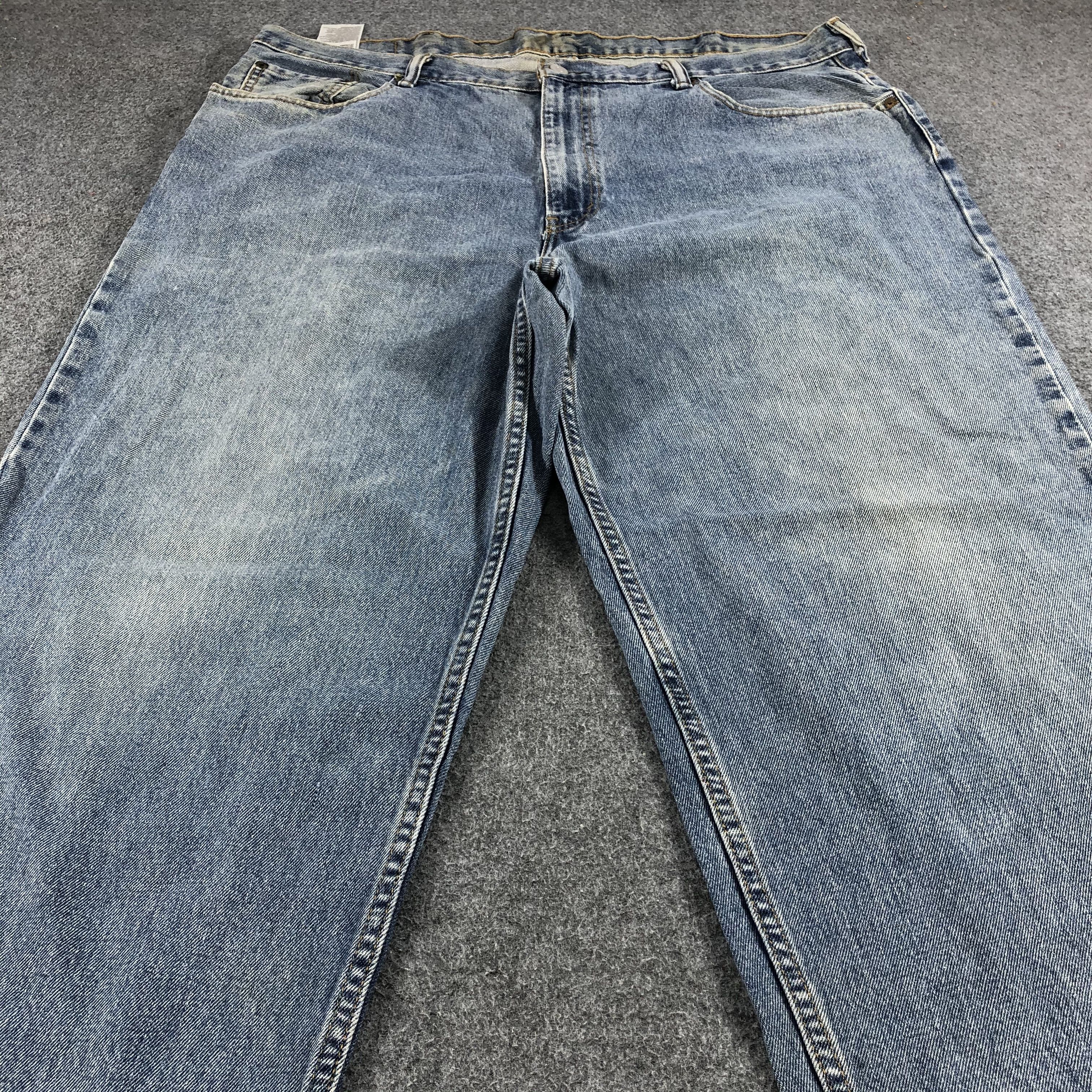 Levi's Vintage Levis 560 Light Wash Jeans- J1324 Size US 43 - 3 Thumbnail