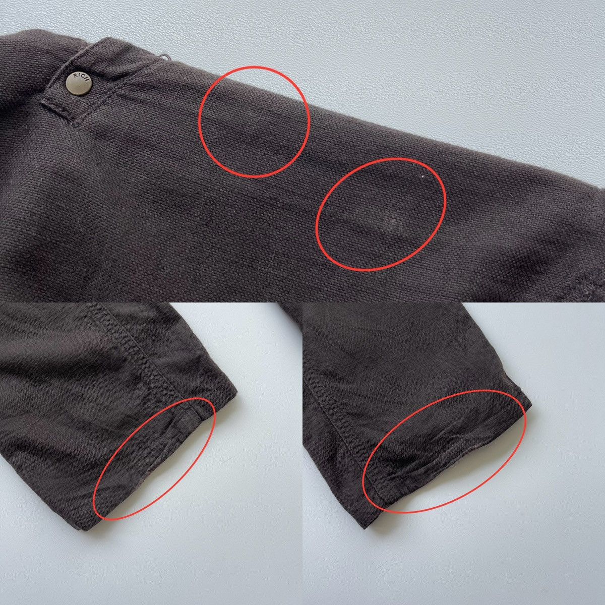 Richmond Denim Richmond Denim Cotton/Linen Baggy Vintage Pants Brown Size US 32 / EU 48 - 10 Thumbnail