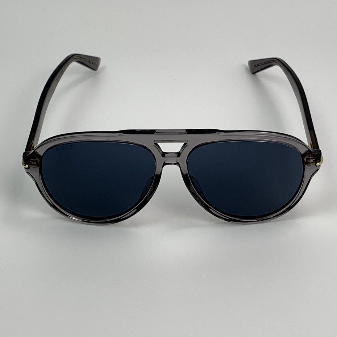 Gucci NEW Gucci Sunglasses GG1443S 005 Grey Blue Men Authentic Size ONE SIZE - 1 Thumbnail