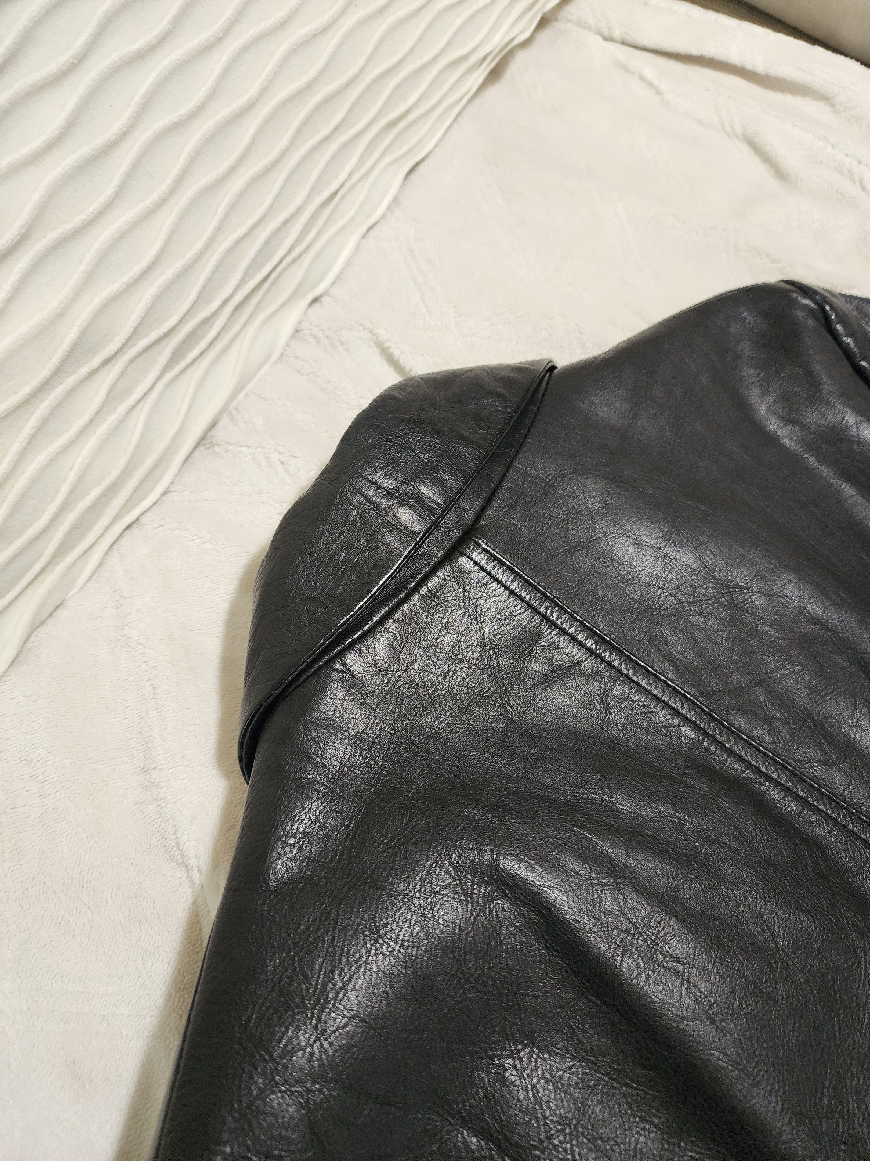 Yasuyuki Ishii Yasuyuki Ishii Cow Leather Coat Size US M / EU 48-50 / 2 - 7 Thumbnail