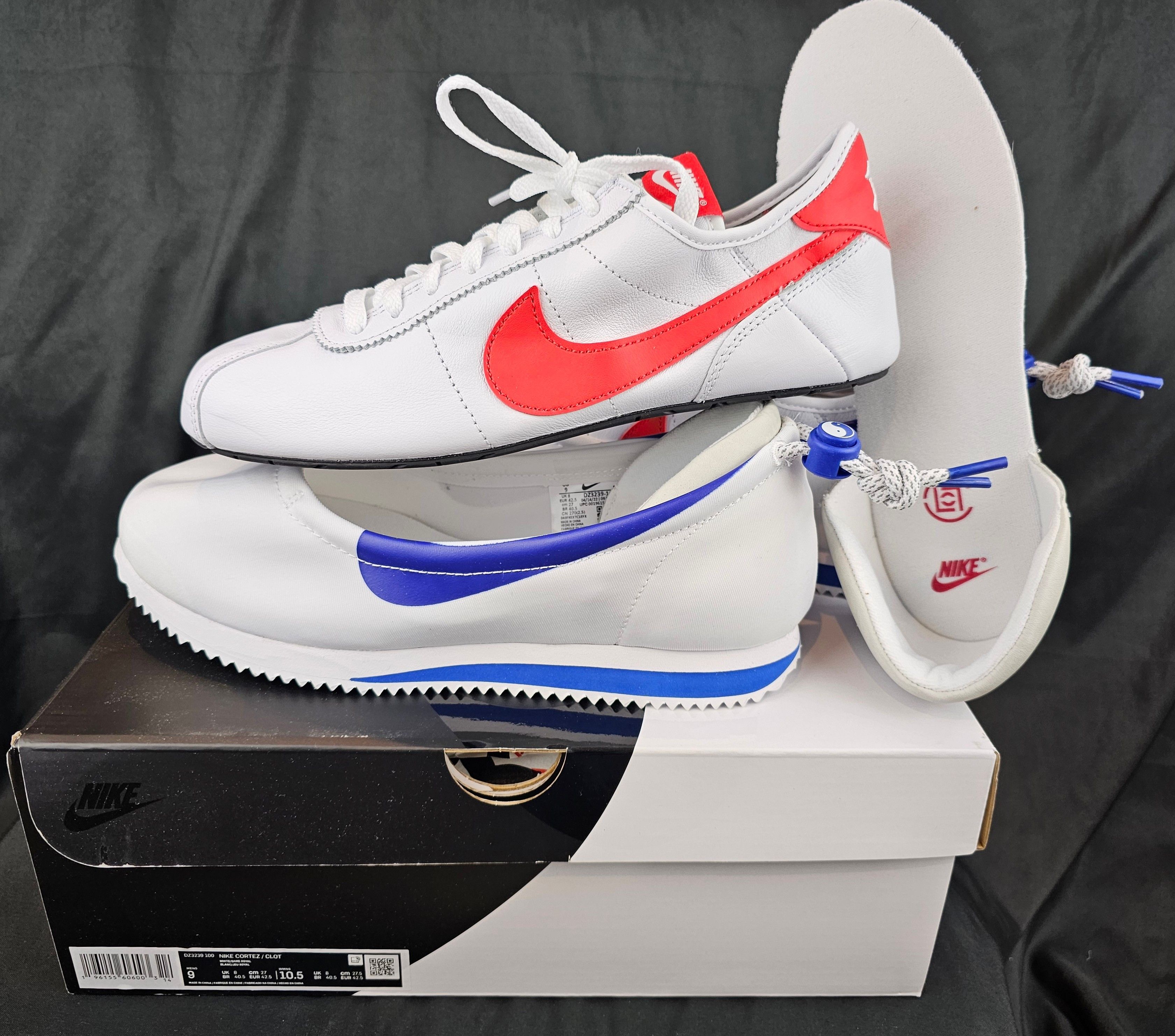 CLOT × Nike Nike x Clot Cortez SP “Forrest Gump” Men's Size 9 BRAND NEW Size US 9 / EU 42 - 9 Thumbnail