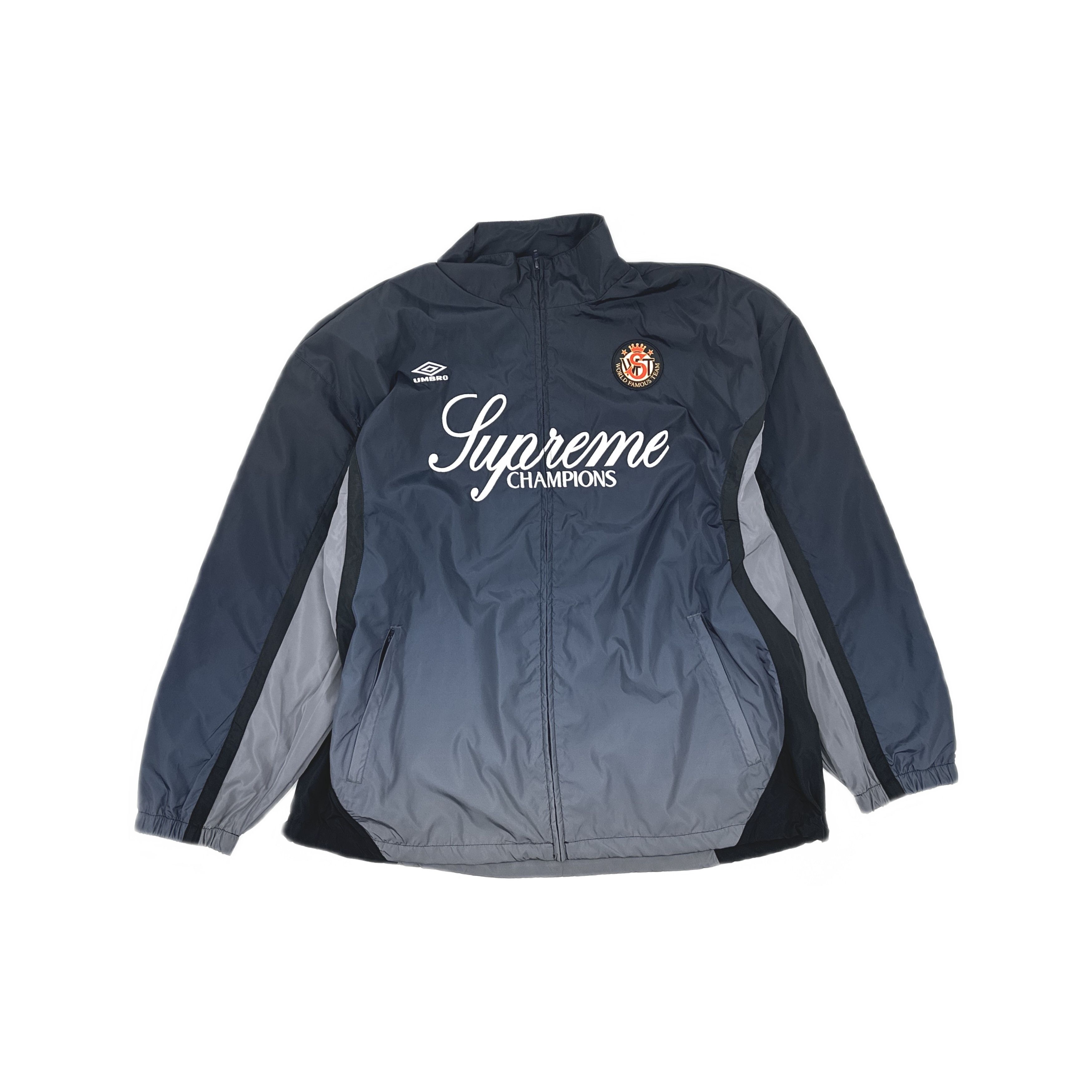 Ducati × Supreme Supreme Ducati Track Jacket Light Gray Medium