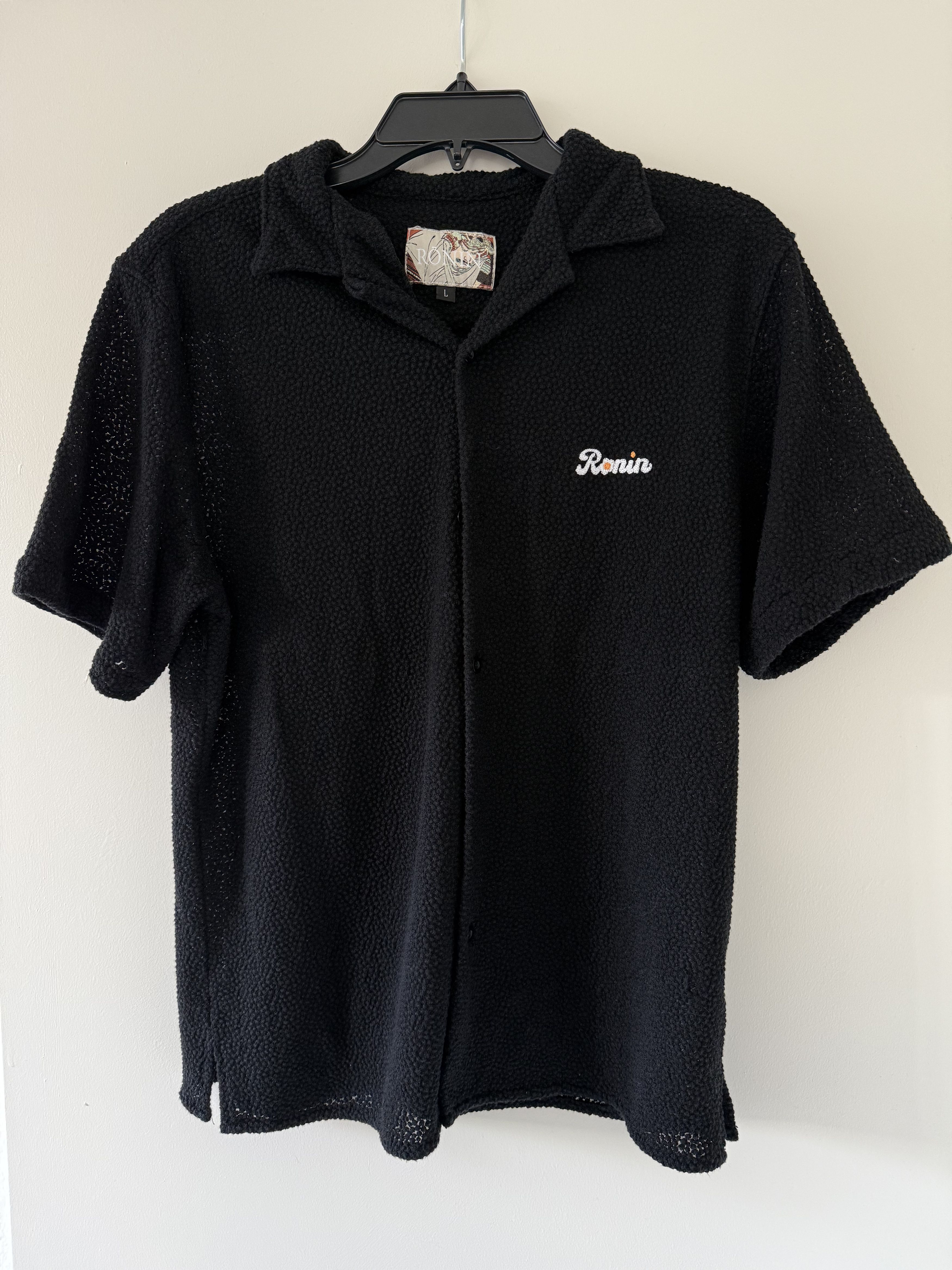 Ronin Division Daisy Lace Shirt - Black Size US L / EU 52-54 / 3 - 3 Thumbnail