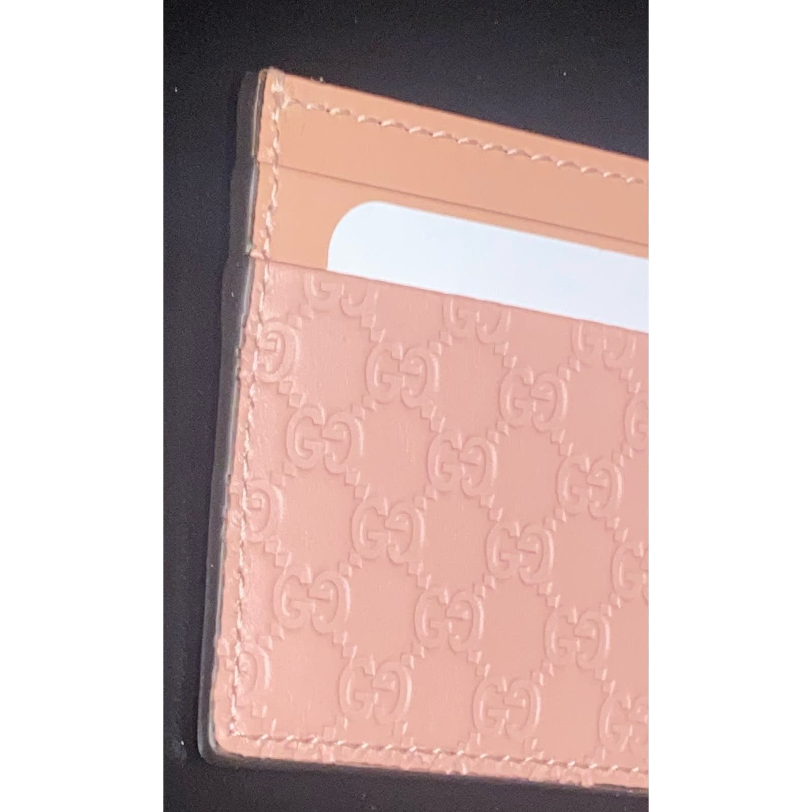 Gucci NEW GUCCI-Microguccissima Pattern Card Holde Size ONE SIZE - 3 Thumbnail