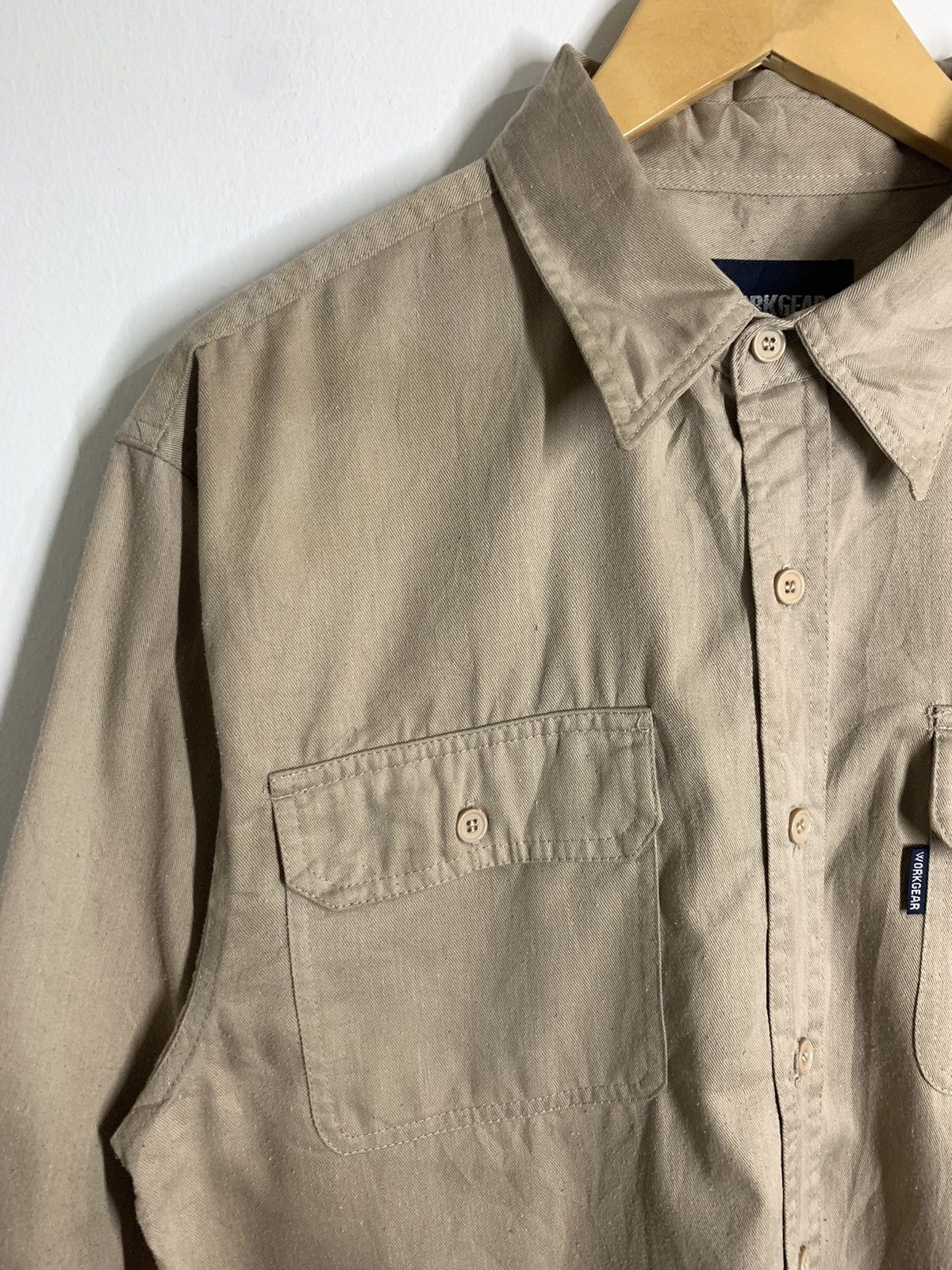 Japanese Brand × Vintage Vintage Workgear Button Down Jacket Size US L / EU 52-54 / 3 - 5 Thumbnail