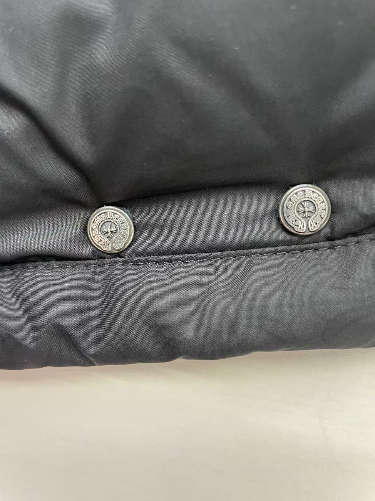 Chrome Hearts Chrome Hearts Tonal Monogram Cross Cropped Down Jacket Size S / US 4 / IT 40 - 6 Thumbnail