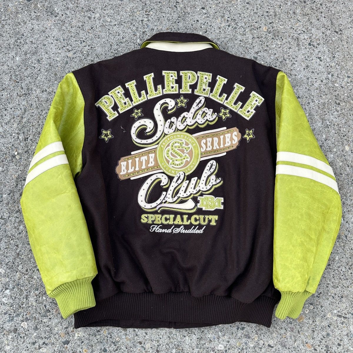 Pelle Pelle Vintage Pelle Pelle Soda Club varsity jacket Size US XXL / EU 58 / 5 - 1 Thumbnail