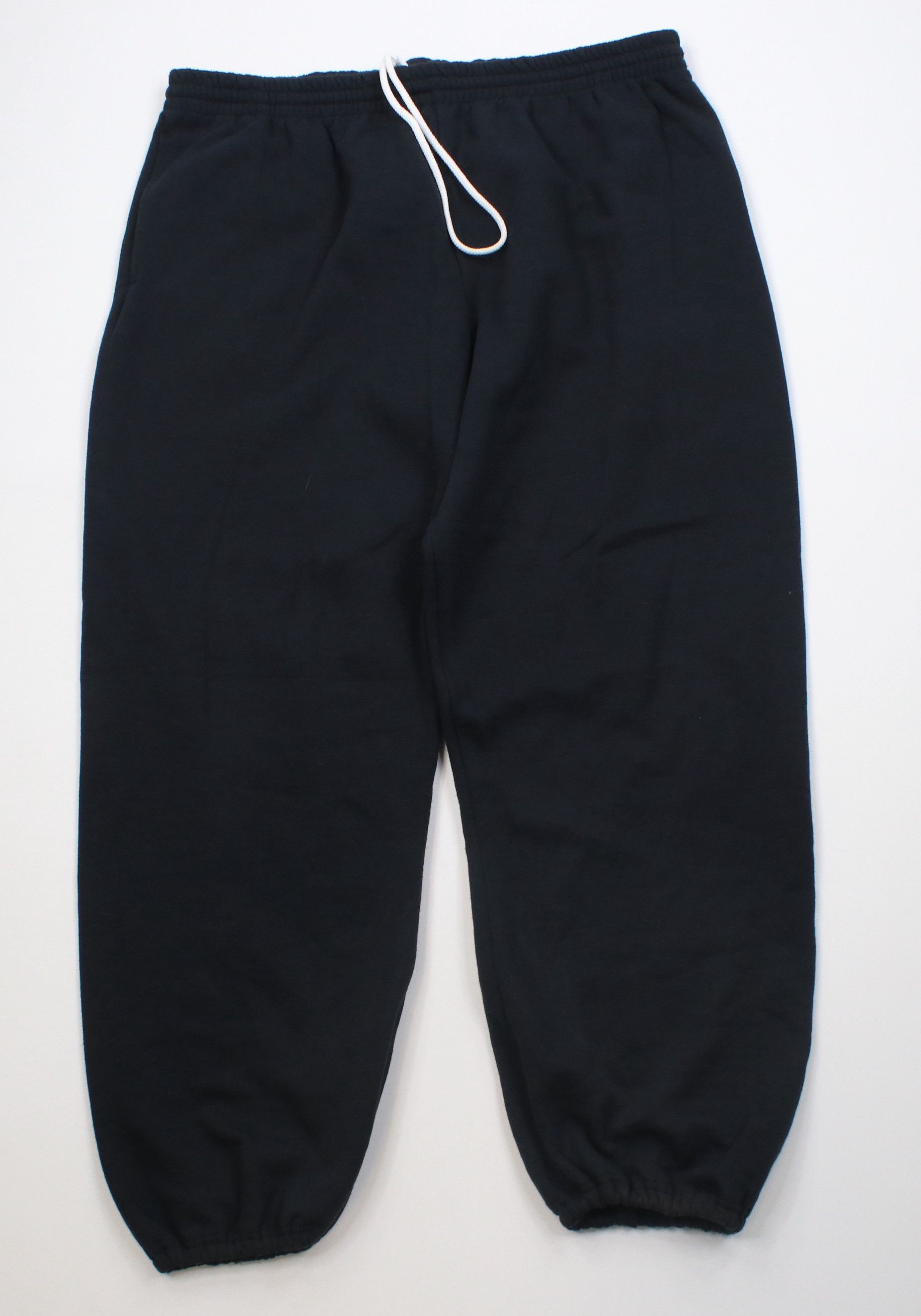 Vintage Vintage Y2K Streetwear Blank Sweatpants Joggers Pants Black Size US 40 / EU 56 - 1 Thumbnail