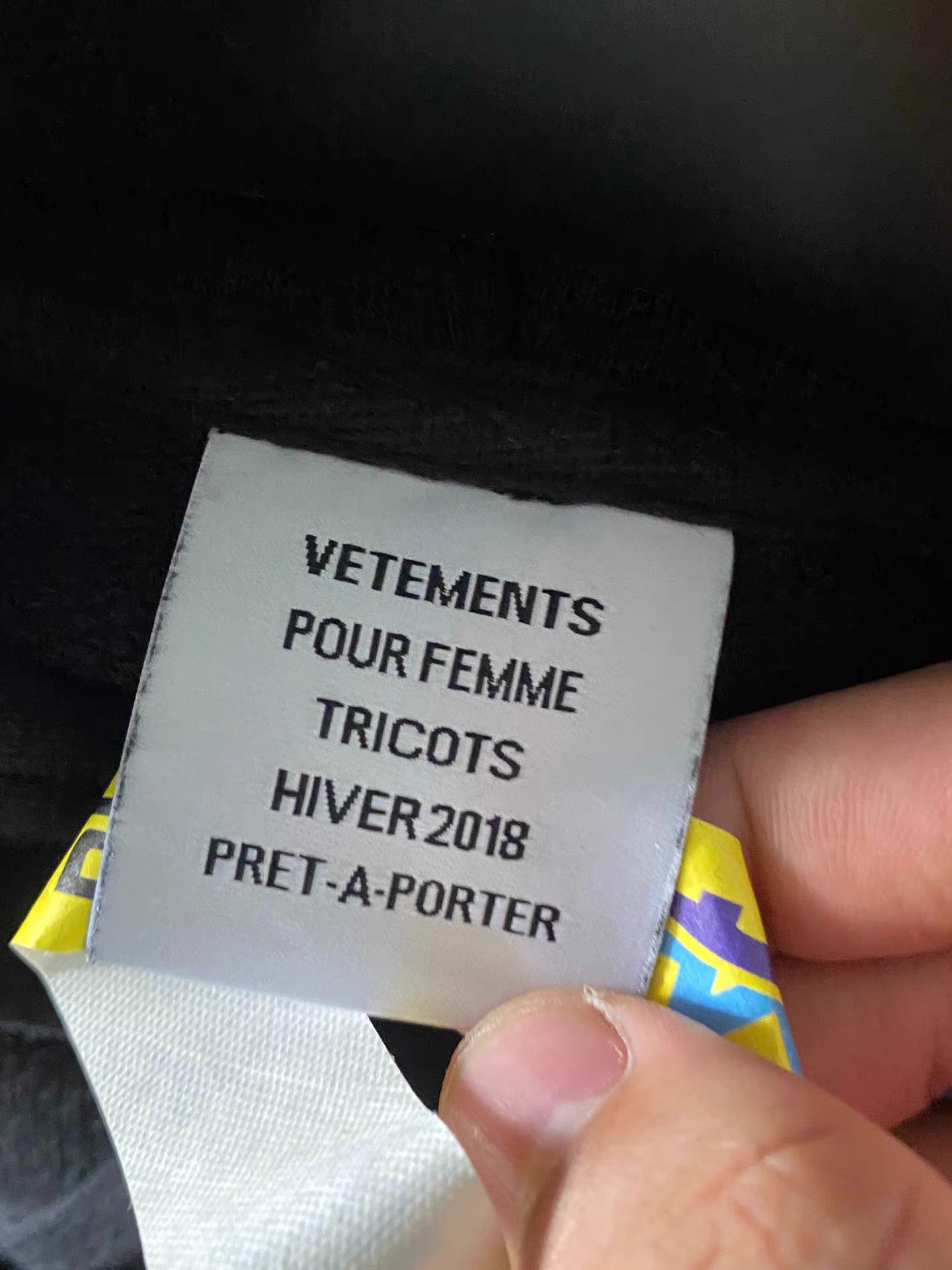 Vetements Vetements 18SS Blood Drop Sanskrit heavyweight hoodie Size US M / EU 48-50 / 2 - 6 Thumbnail