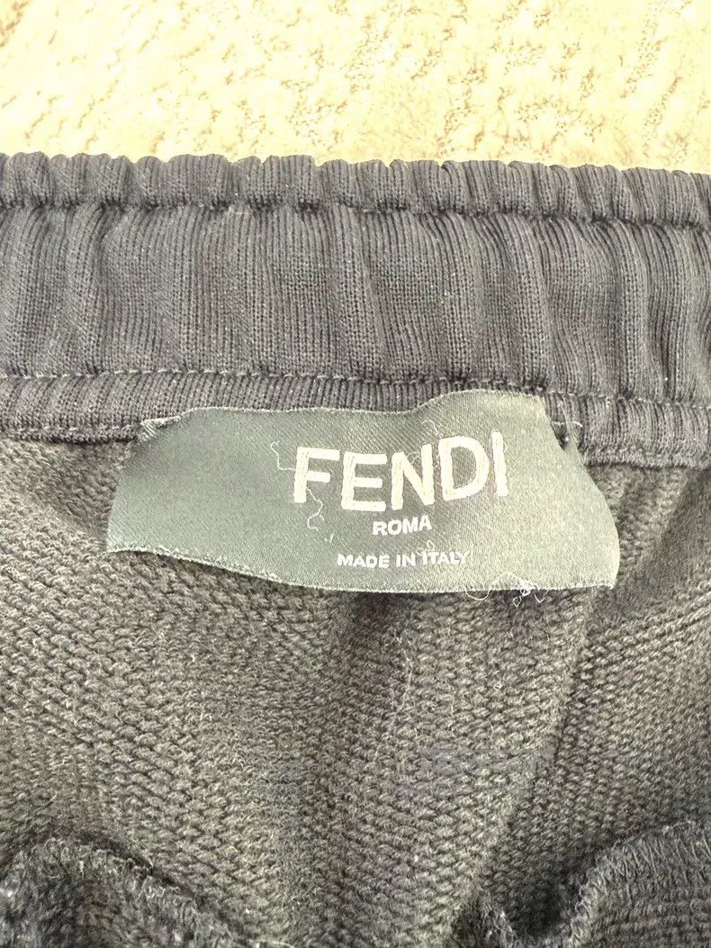 Fendi Fendi Black Casual Sports Trousers Size US 30 / EU 46 - 3 Thumbnail