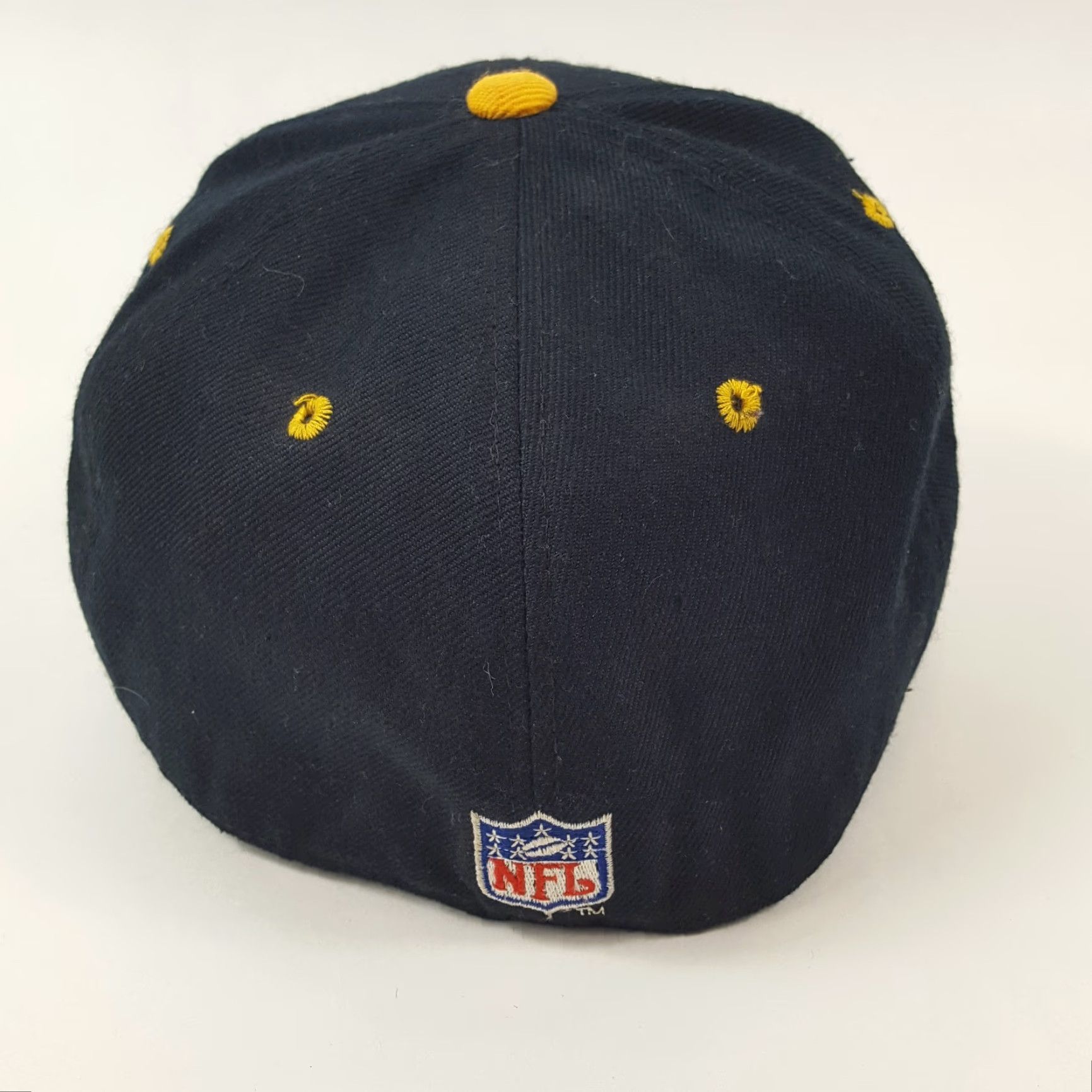 Logo Athletic VINTAGE Logo Athletic Pittsburgh Steelers 90s Baseball Cap Fitted Size 7 1/4 Black Mens Size ONE SIZE - 5 Thumbnail