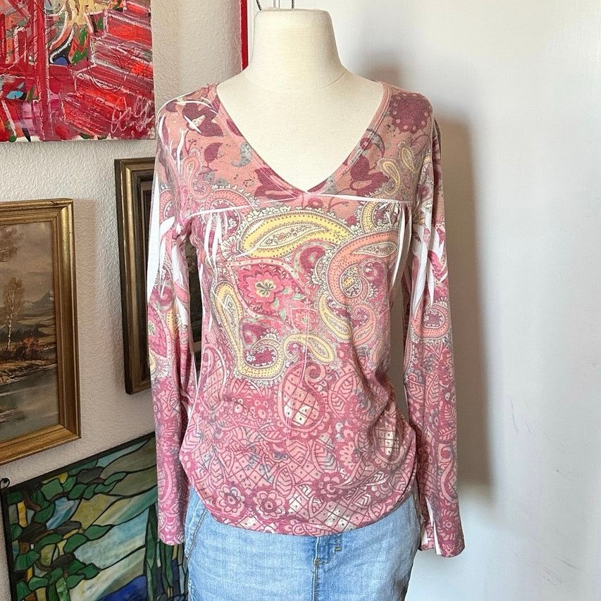 Other savjic couture parsley bohemian long sleeve shirt Size S / US 4 / IT 40 - 1 Thumbnail