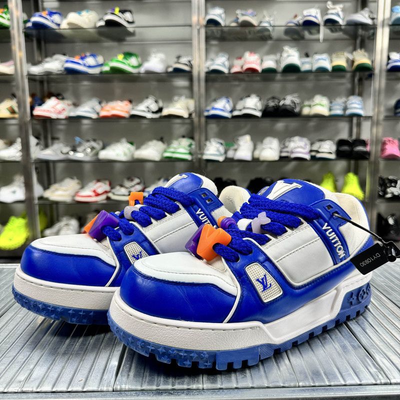 Louis Vuitton Louis Vuitton Trainer Maxi Leather Sneakers 0079 Size US 8 / EU 41 - 1 Thumbnail