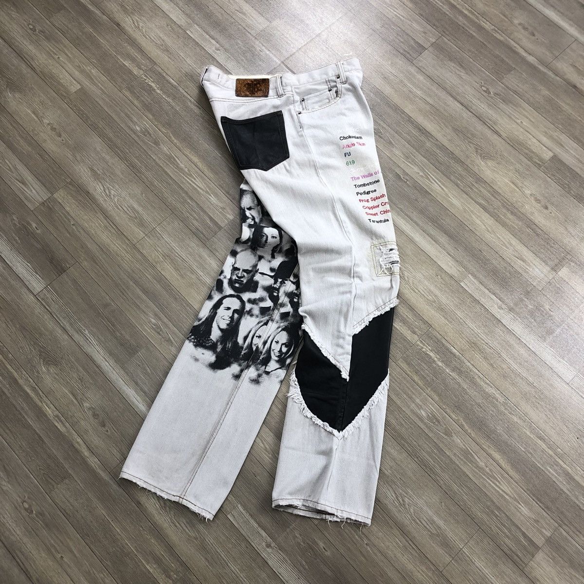 PPFM 2000s In The Attic WWE Players Rock N Roll Distressed Jeans Size US 32 / EU 48 - 21 Thumbnail