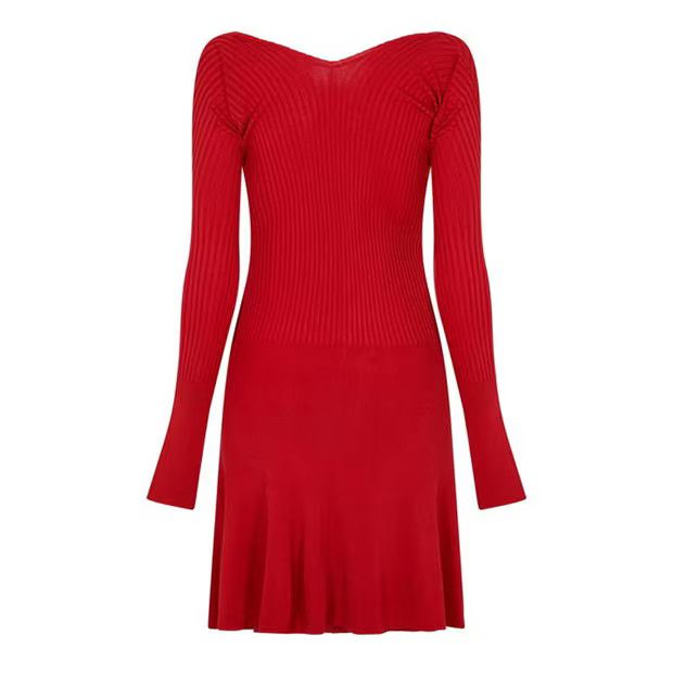 Jacquemus o1g2r1mq1024 Mini Dresses in Dark Red Size M / US 6-8 / IT 42-44 - 2 Thumbnail