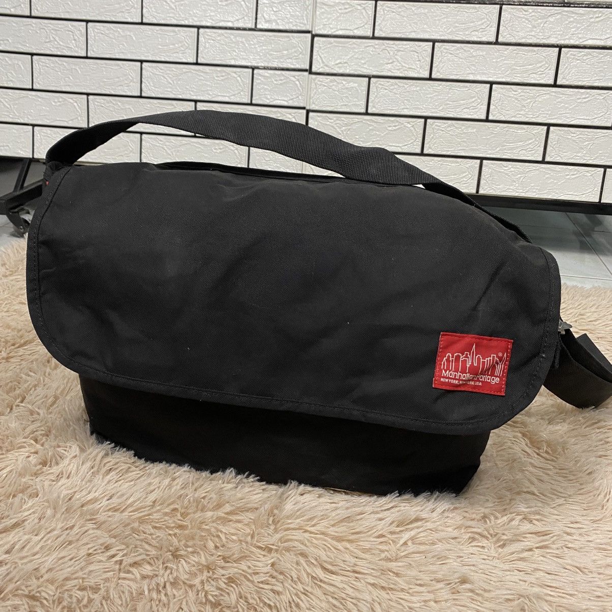 Japanese Brand 📌Vintage Sling Bag Manhattan Portage New York Size ONE SIZE - 3 Thumbnail