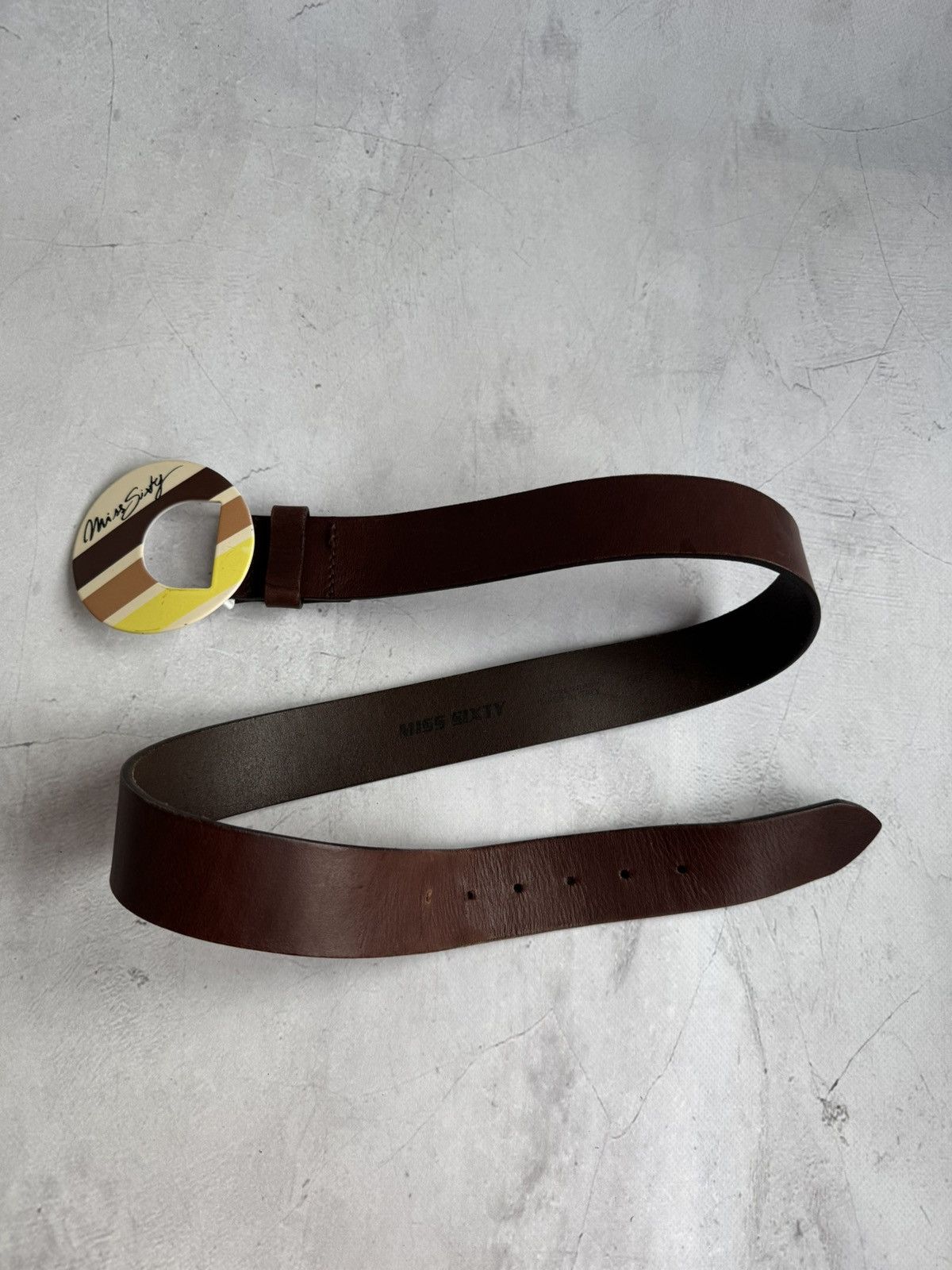 Miss Sixty Miss Sixty Leather Belt Vintage Size ONE SIZE - 3 Thumbnail