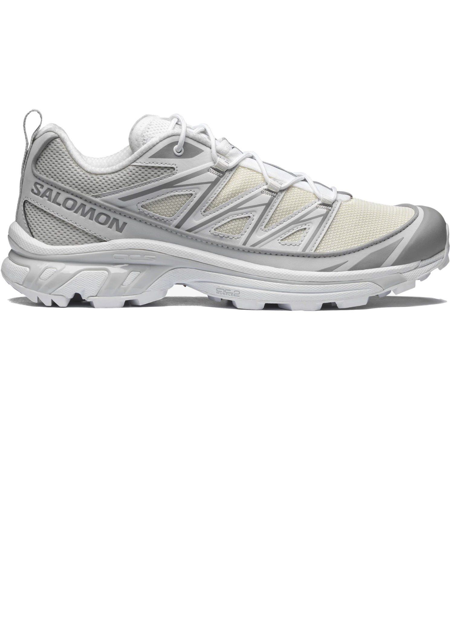 image of Salomon Xt-6 Expanse Sneakers 'vanilla Ice/white/alloy' in White/Beige, Men's (Size 6.5)