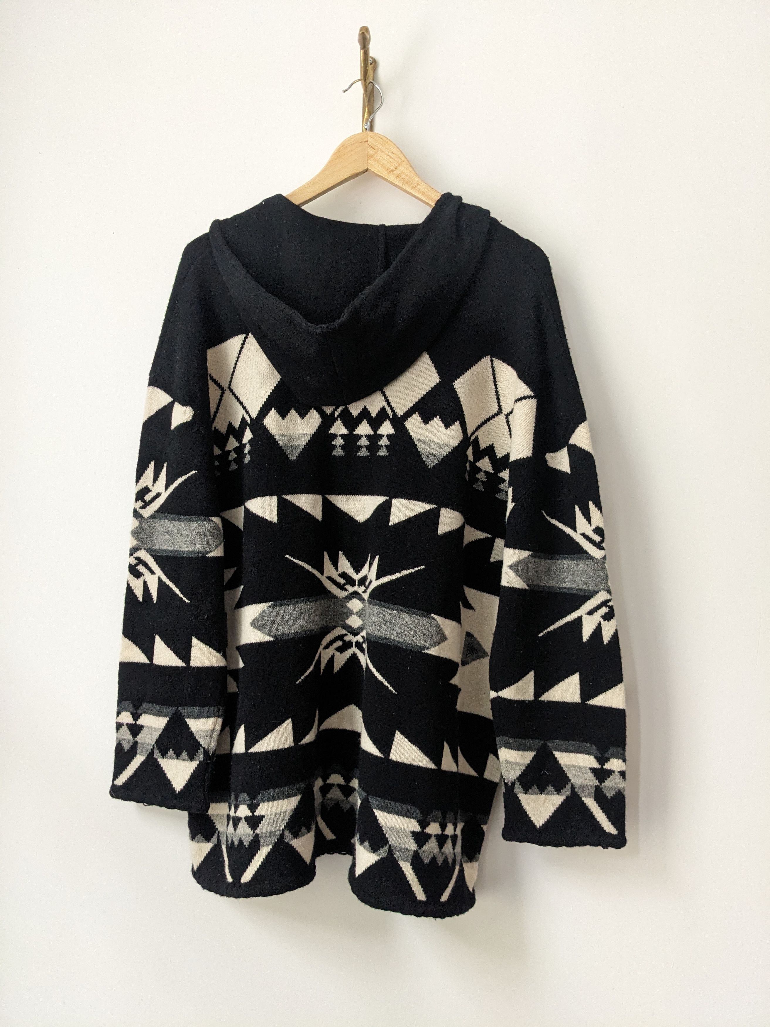 Ralph Lauren Ralph Lauren Pattern Aztec Lambswool Jacket Zip Knit XL Size US XL / EU 56 / 4 - 2 Thumbnail
