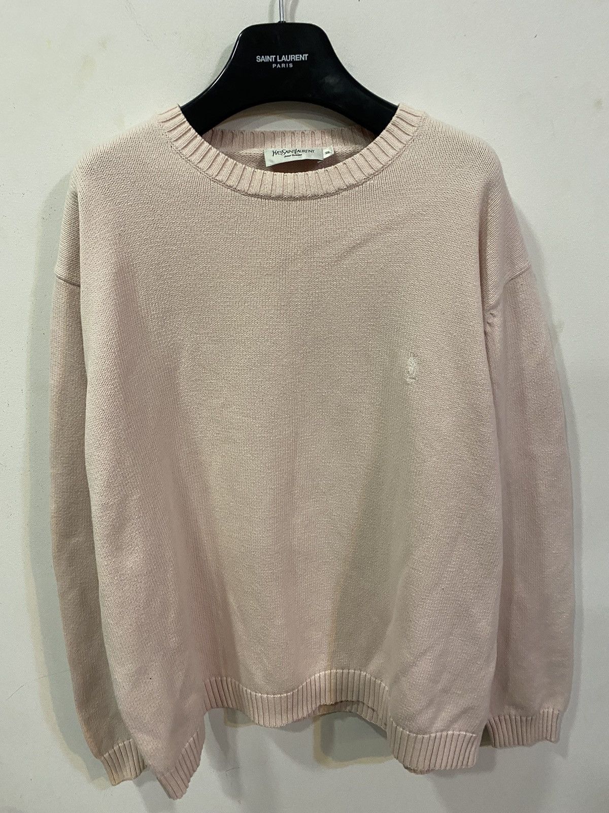 Yves Saint Laurent Pinky YSL Sweater Knit YSL Sweatshirt Size US XXL / EU 58 / 5 - 13 Thumbnail