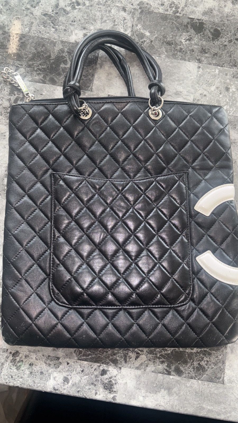 Chanel Chanel Cambon Ligne Tote Vintage 2008 Size ONE SIZE - 2 Thumbnail