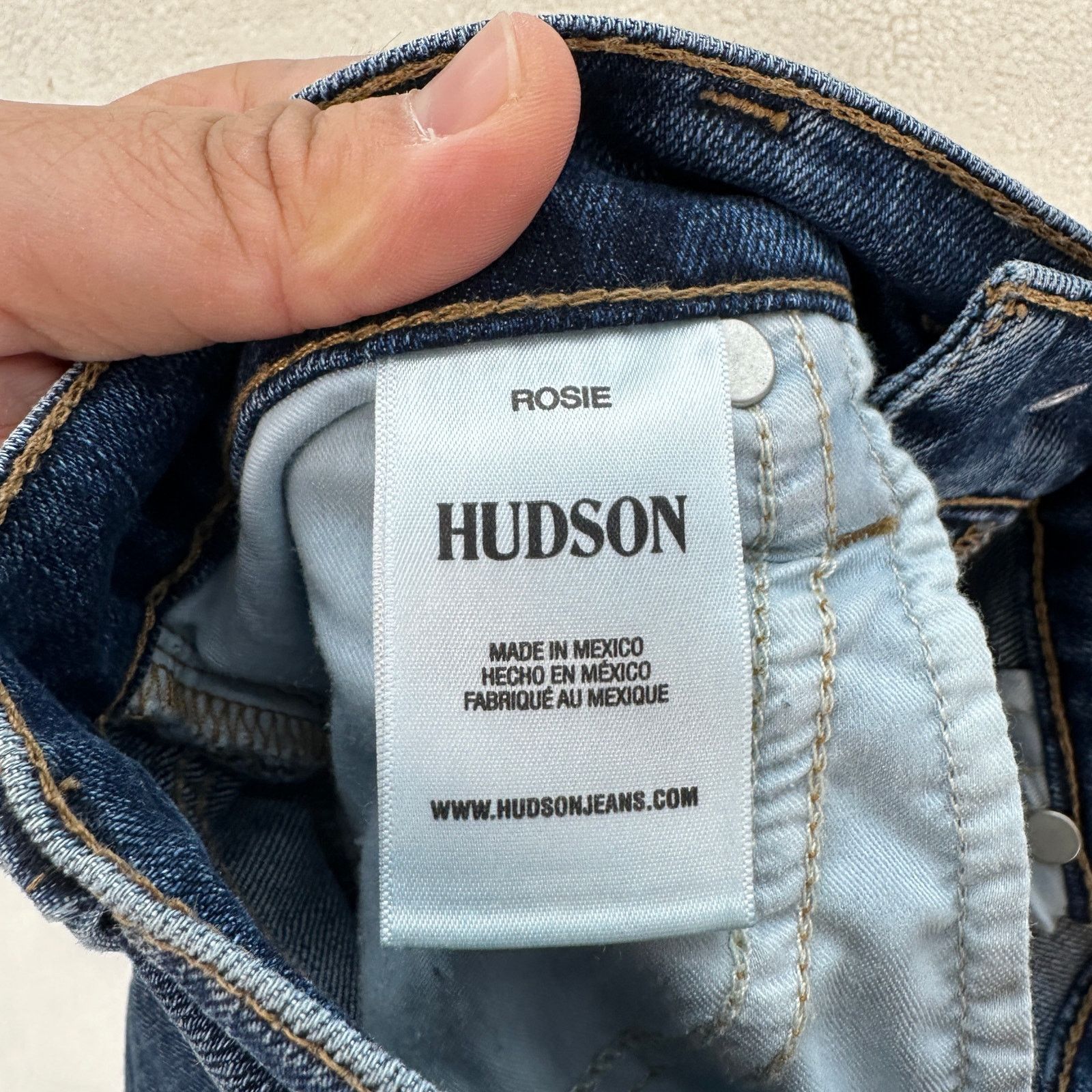 Hudson HUDSON WOMEN'S SIZE 25 WIDE LEG STRAIGHT JEAN MEDIUM Size 25" / US 0 / IT 36 - 7 Thumbnail