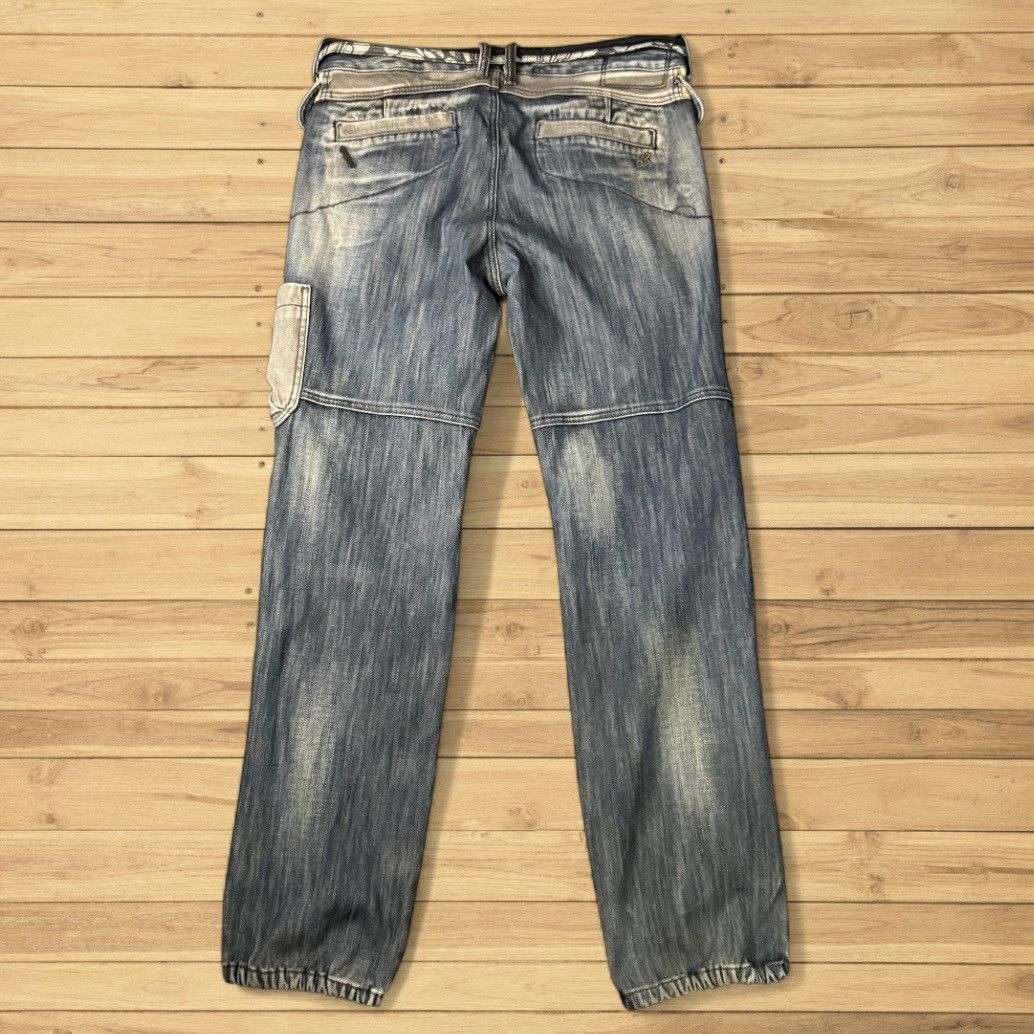 Seditionaries 🔥 Y2k Distressed Bnx Thrashed Tactical Denim Visvim Style Size US 32 / EU 48 - 3 Thumbnail
