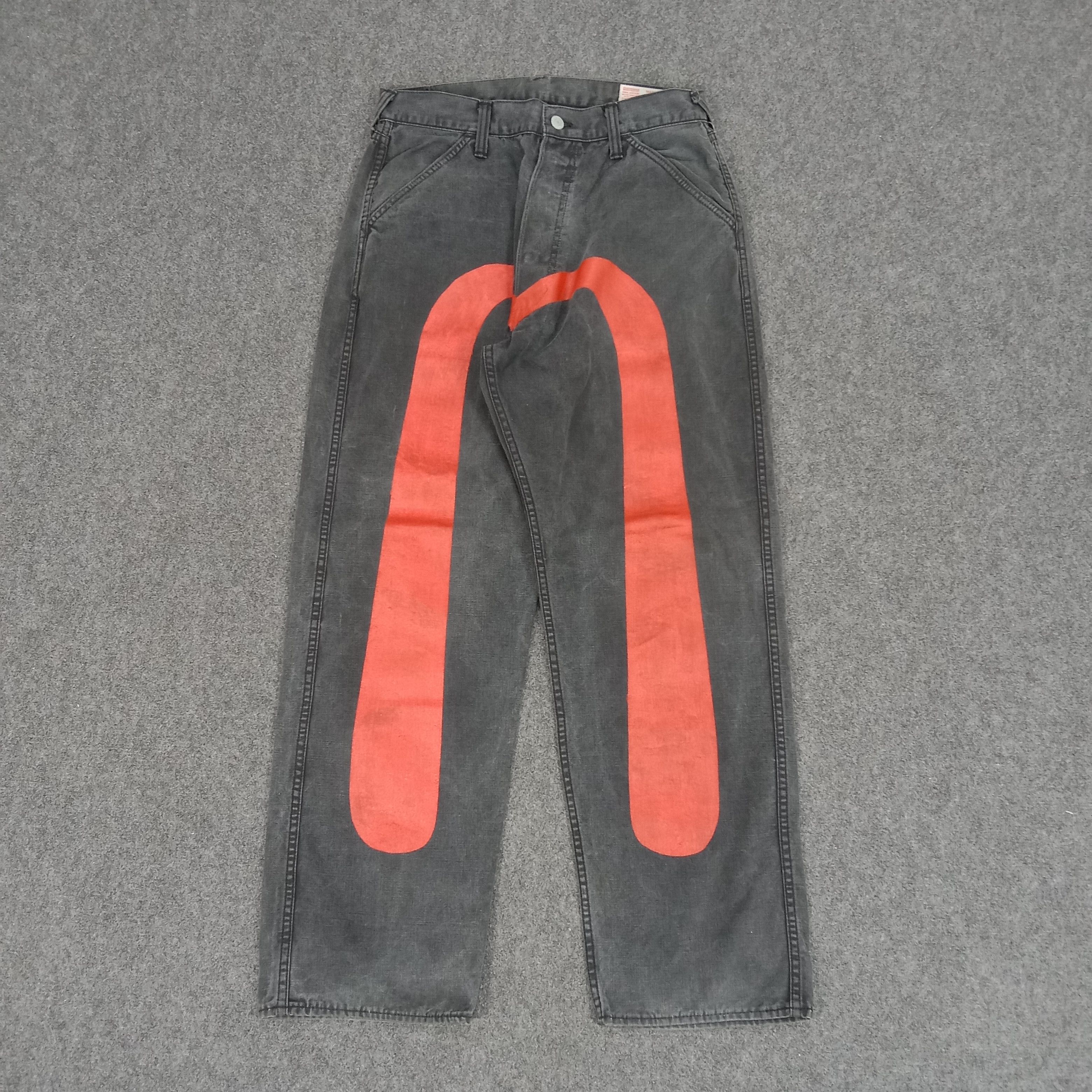 Evisu × Japanese Brand × Vintage Evisu Yamane Japanese Daicock Custom Art Denim Jeans Size US 30 / EU 46 - 1 Thumbnail