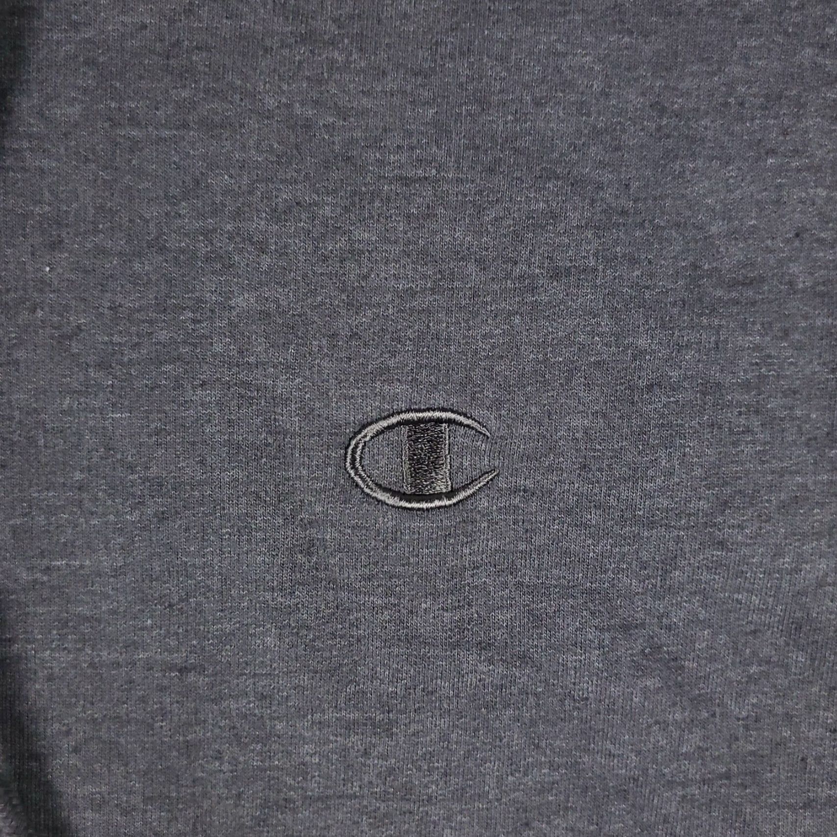 Champion VINTAGE Champion Men's Hoodie Pullover Sweatshirt S Gray Casual Fleece Logo Modern Size US S / EU 44-46 / 1 - 2 Thumbnail