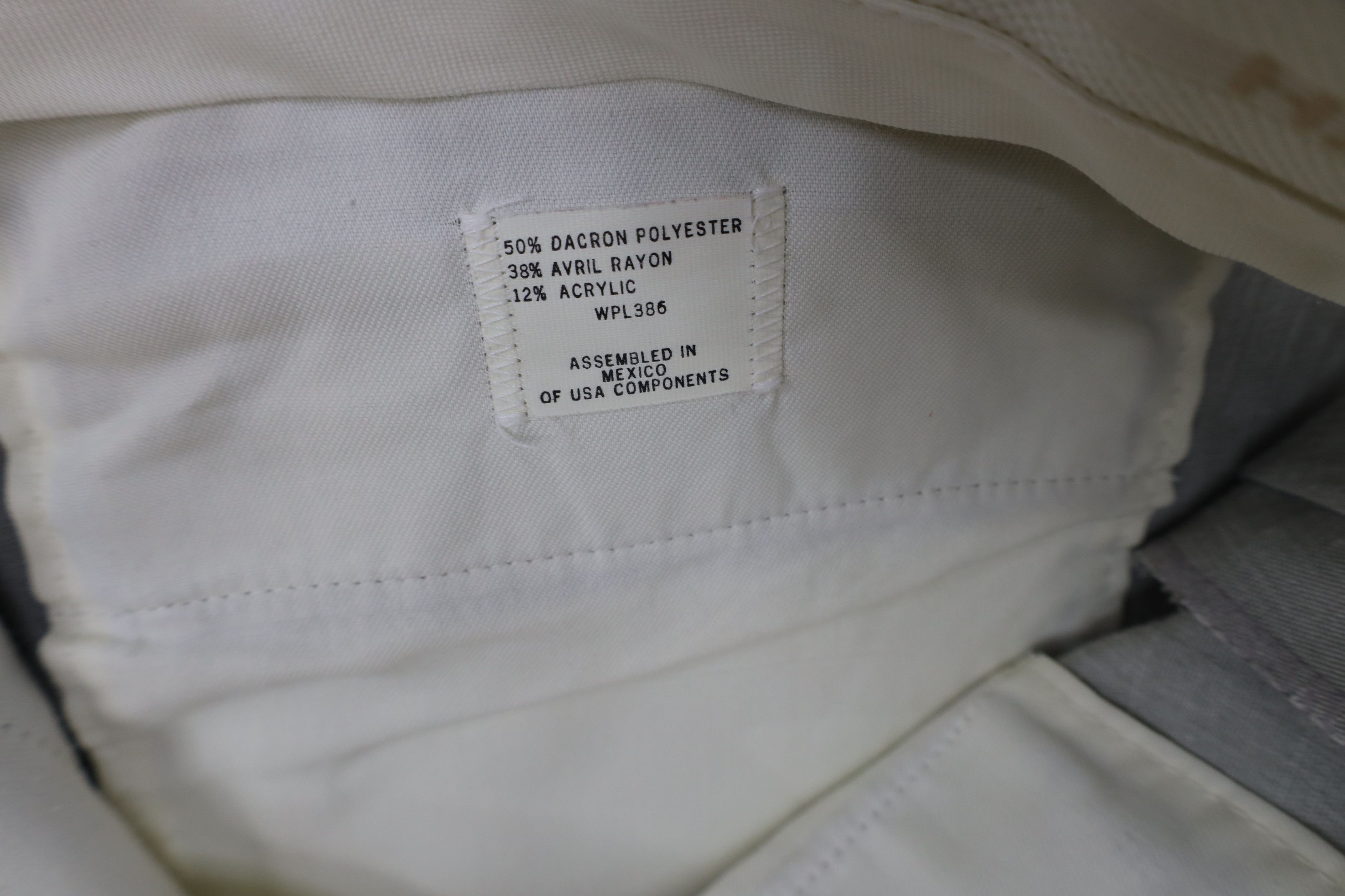 Vintage Vintage 70s Streetwear Rayon Gabardine Blend Wide Leg Pants Size US 34 / EU 50 - 6 Thumbnail