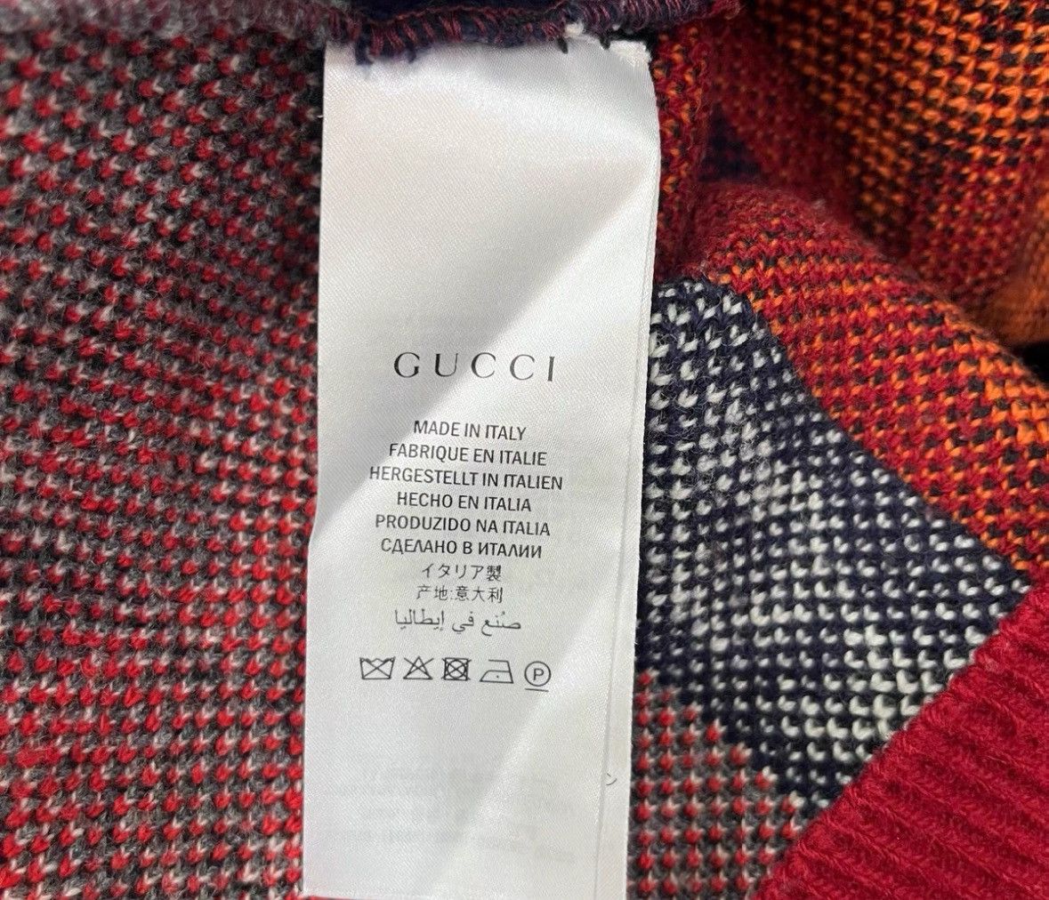 Gucci Gucci Multi-element sweater 2501-Nextarrow Size US L / EU 52-54 / 3 - 7 Thumbnail