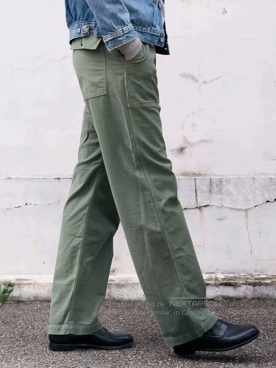 Full Count & Co. Classic OG107 Cotton Work Pants. Size US 34 / EU 50 - 2 Thumbnail