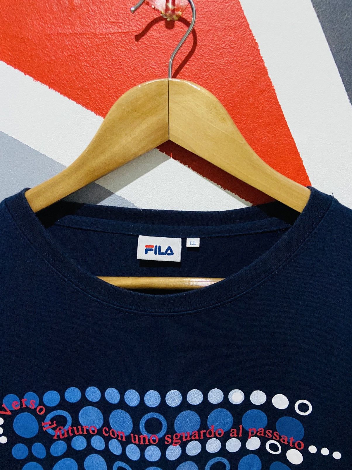 Fila Vintage Fila Tee Size US M / EU 48-50 / 2 - 4 Thumbnail