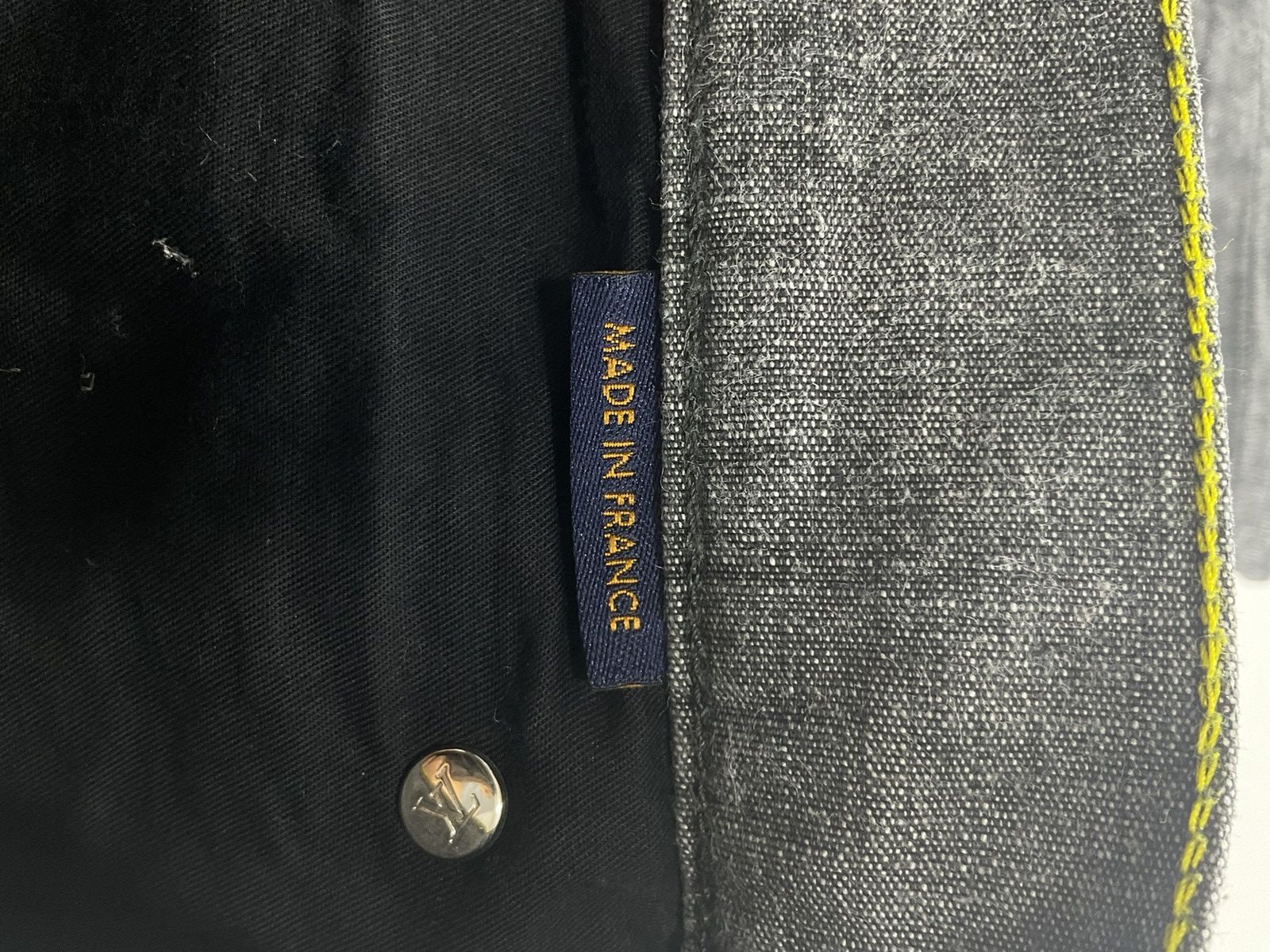 Louis Vuitton Louis Vuitton Leather Patch Regular Jeans Size US 38 / EU 54 - 11 Thumbnail