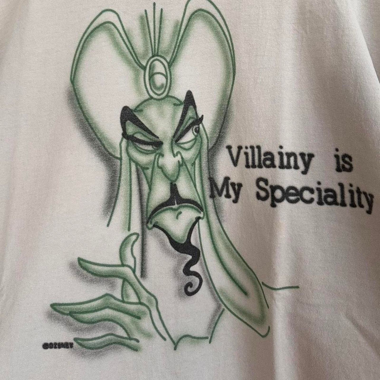 Disney × Vintage Vintage Disney Villain Aladdin Jafar Shirt Size US XL / EU 56 / 4 - 3 Thumbnail