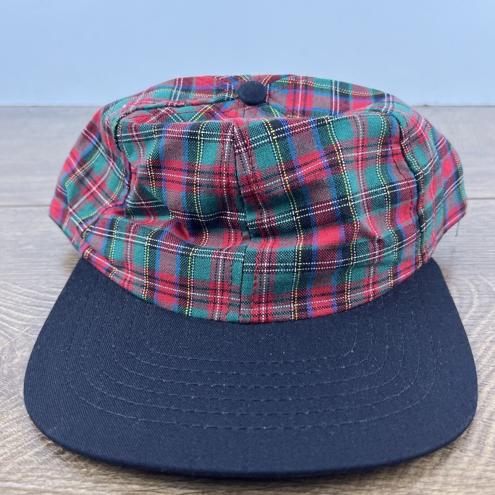 Other Christmas Hat Red Green Snapback Hat Red Cap Hat Adjustable Size ONE SIZE - 4 Thumbnail