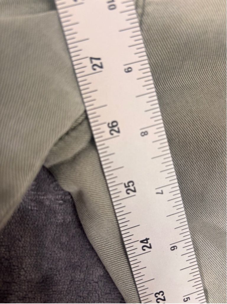 White House Black Market Women's White House Black Market Green Cargo Pants Size 2R Size 28" / US 6 / IT 42 - 7 Thumbnail