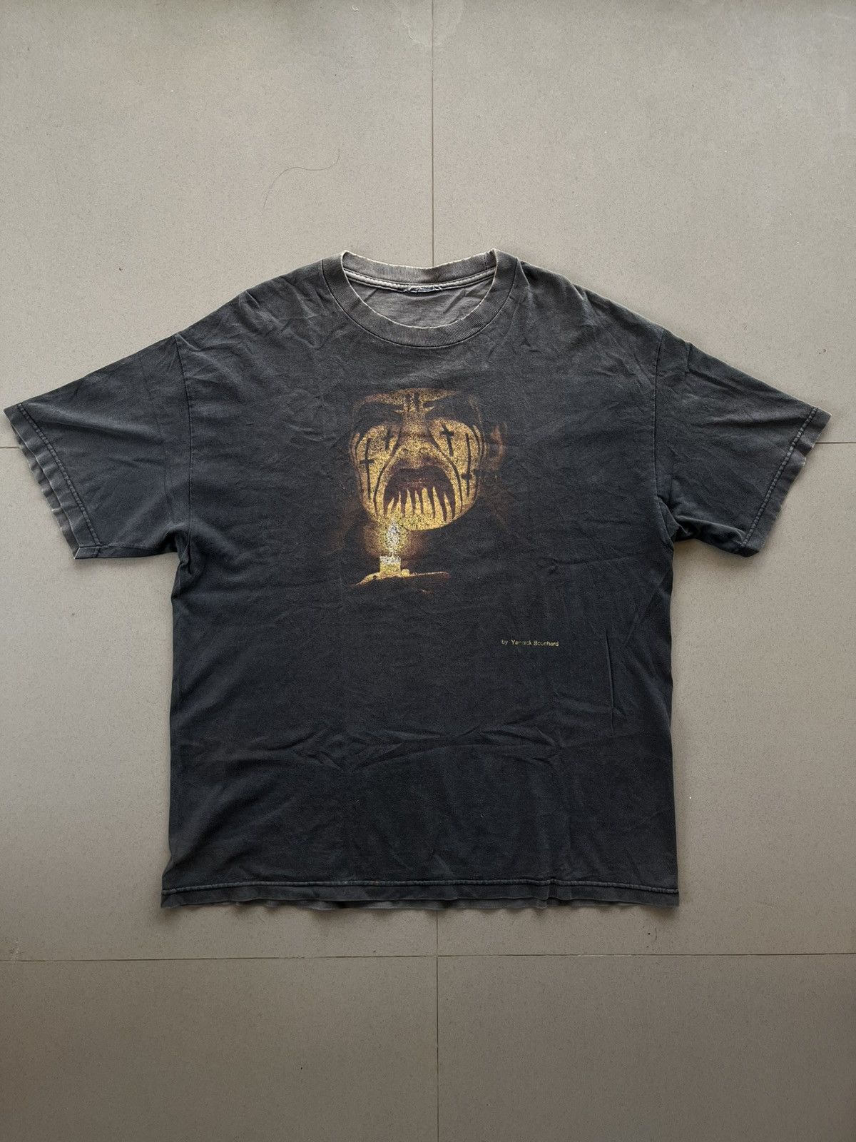 Band Tees VINTAGE 90S KING DIAMOND BY YANNICK BOUCHARD T-SHIRT METAL Size US L / EU 52-54 / 3 - 8 Thumbnail
