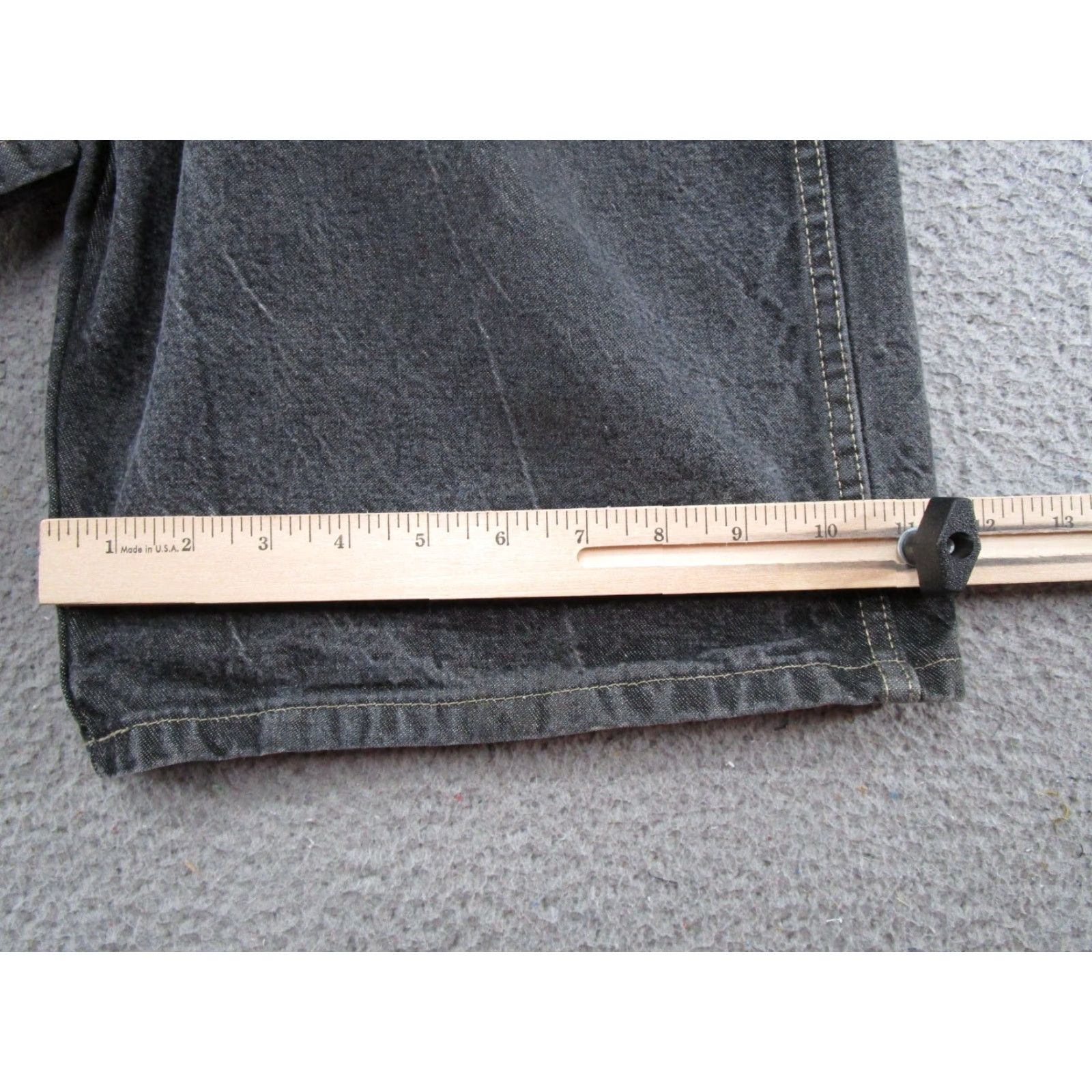 Dickies VINTAGE Dickies Bermuda Black Denim Shorts 38 Men Baggy 5-Pocket Relaxed 38in Waist Casual Workwear Summer Size US 38 / EU 54 - 7 Thumbnail