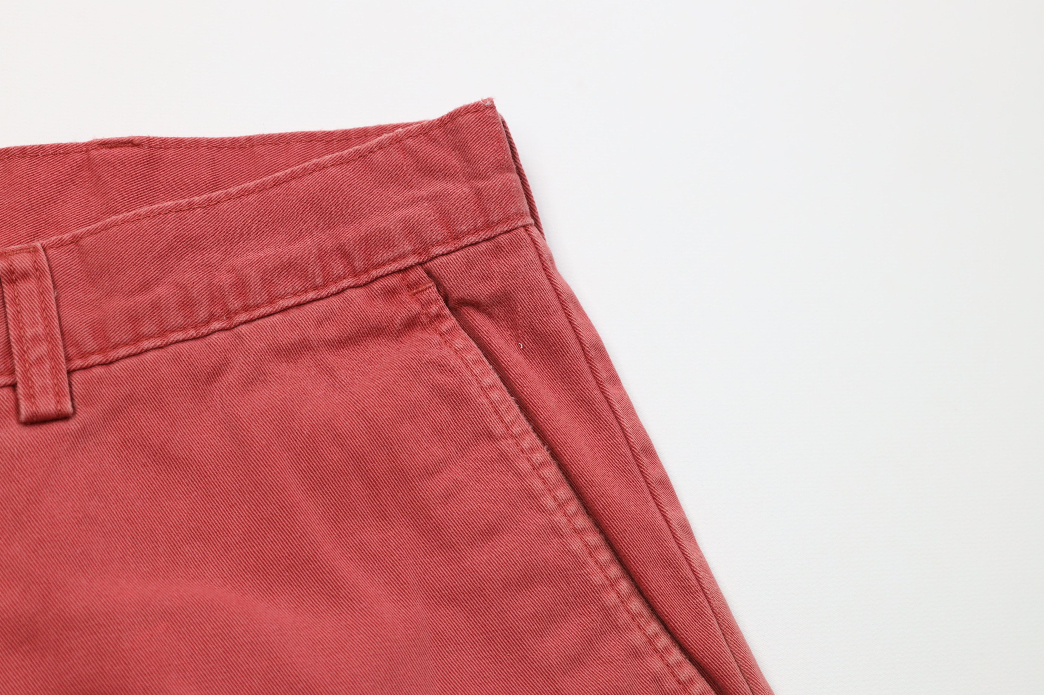 Ralph Lauren Vintage 90s Ralph Lauren Above Knee Chino Golf Shorts Red Size US 34 / EU 50 - 6 Thumbnail