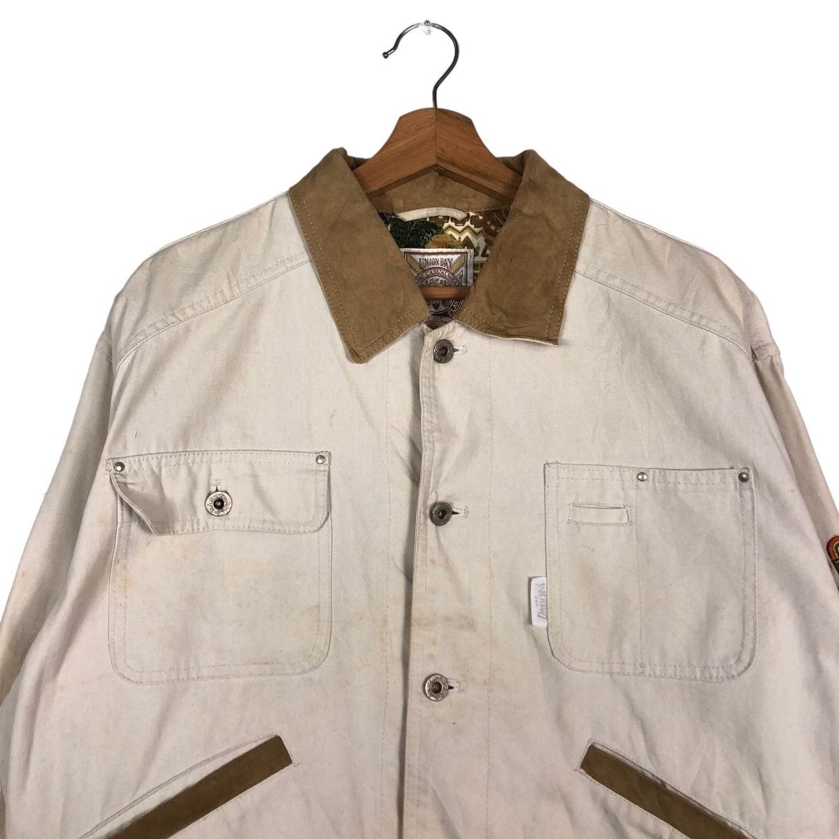Japanese Brand 🔥Vintage Cropped Biker Jacket Union Made Multi Pocket Size US L / EU 52-54 / 3 - 3 Thumbnail