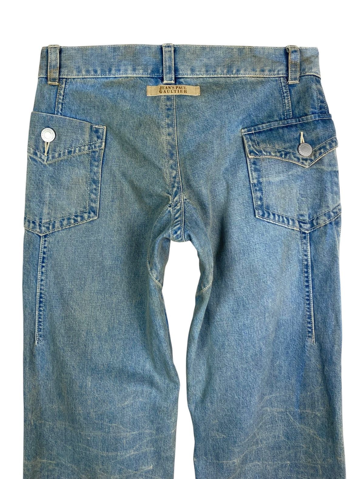 Jean Paul Gaultier Rare‼️ Jean Paul Gaultier Denim Jeans Size US 34 / EU 50 - 7 Thumbnail