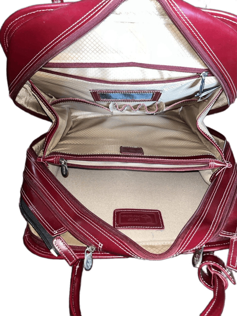 Other McKlein Leather Laptop Carry-On Detachable Roll-On Size ONE SIZE - 10 Thumbnail
