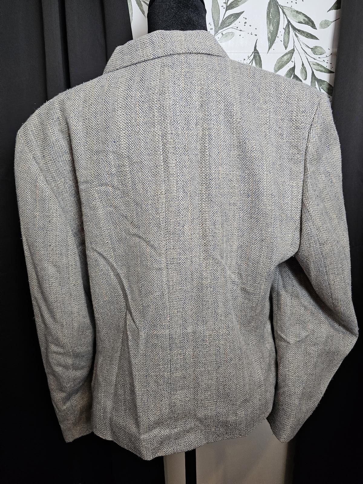 Pendleton Pendleton Jacket Grey Womens Size 14 Tweed Blazer Size XL / US 12-14 / IT 48-50 - 5 Thumbnail