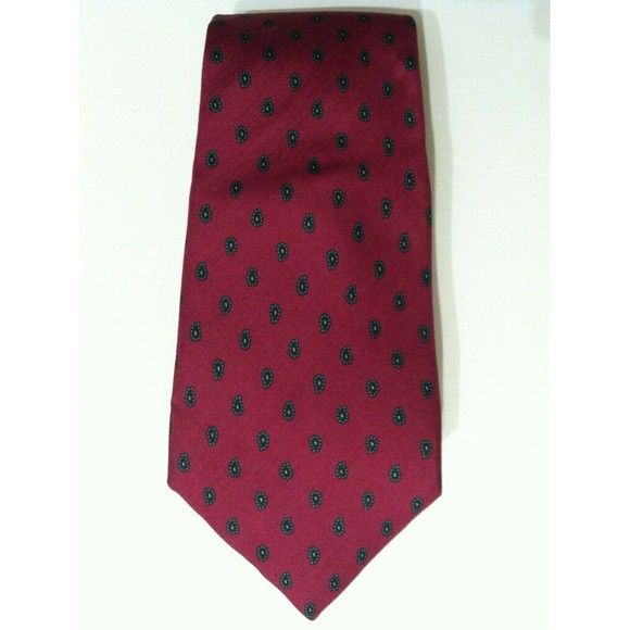 Bert Pulitzer BERT PULITZER MENS DEEP PINK 100%SILK TIE WIDTH: 3 3/8" Size ONE SIZE - 1 Thumbnail