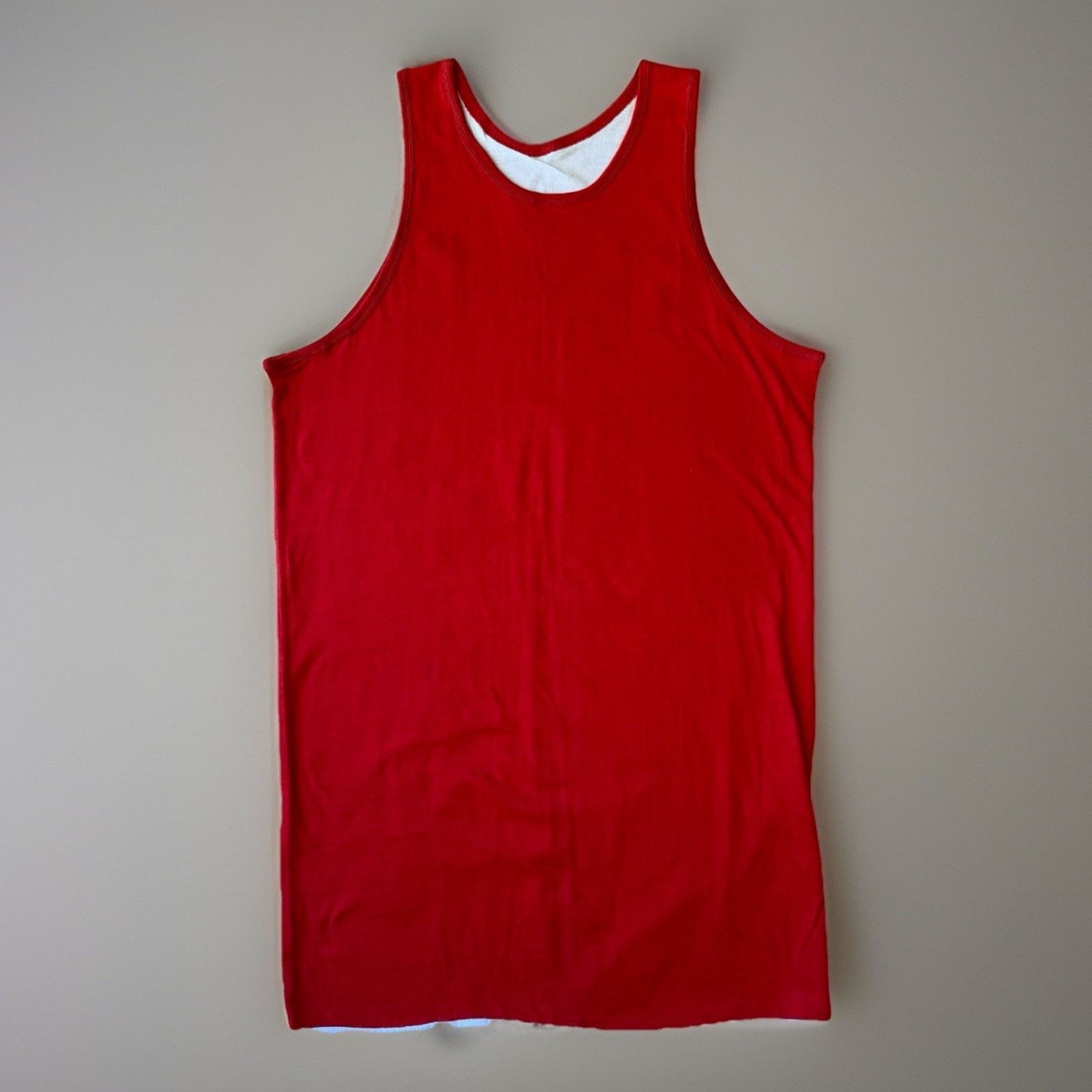 Champion Vintage Champion Running Man Double Face Tank XL Red White Size US XL / EU 56 / 4 - 1 Thumbnail