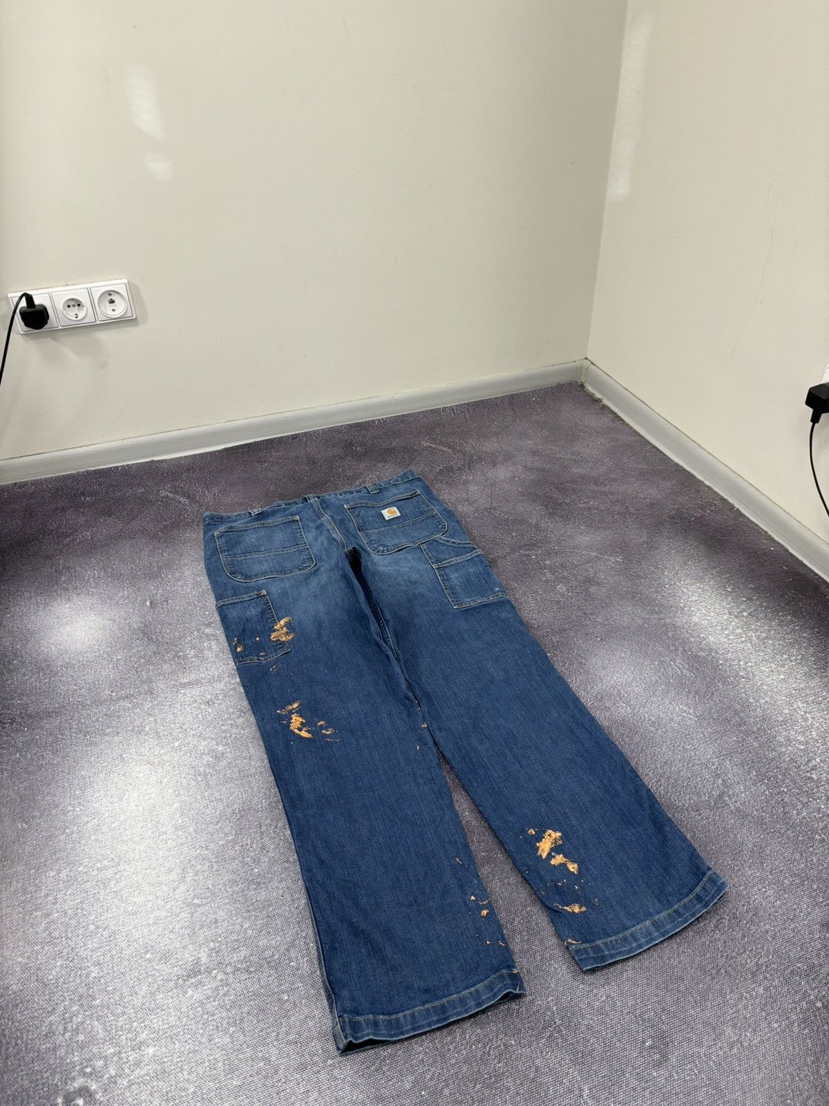 Carhartt Vintage Carhartt Relaxed Fit Blue Work Denim Jeans Size US 36 / EU 52 - 3 Thumbnail