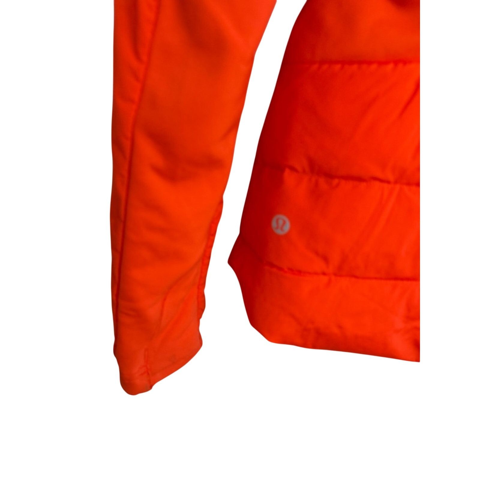 Lululemon Lululemon Down for It All Goose Puffer Jacket Atomic Orange Size S / US 4 / IT 40 - 8 Thumbnail